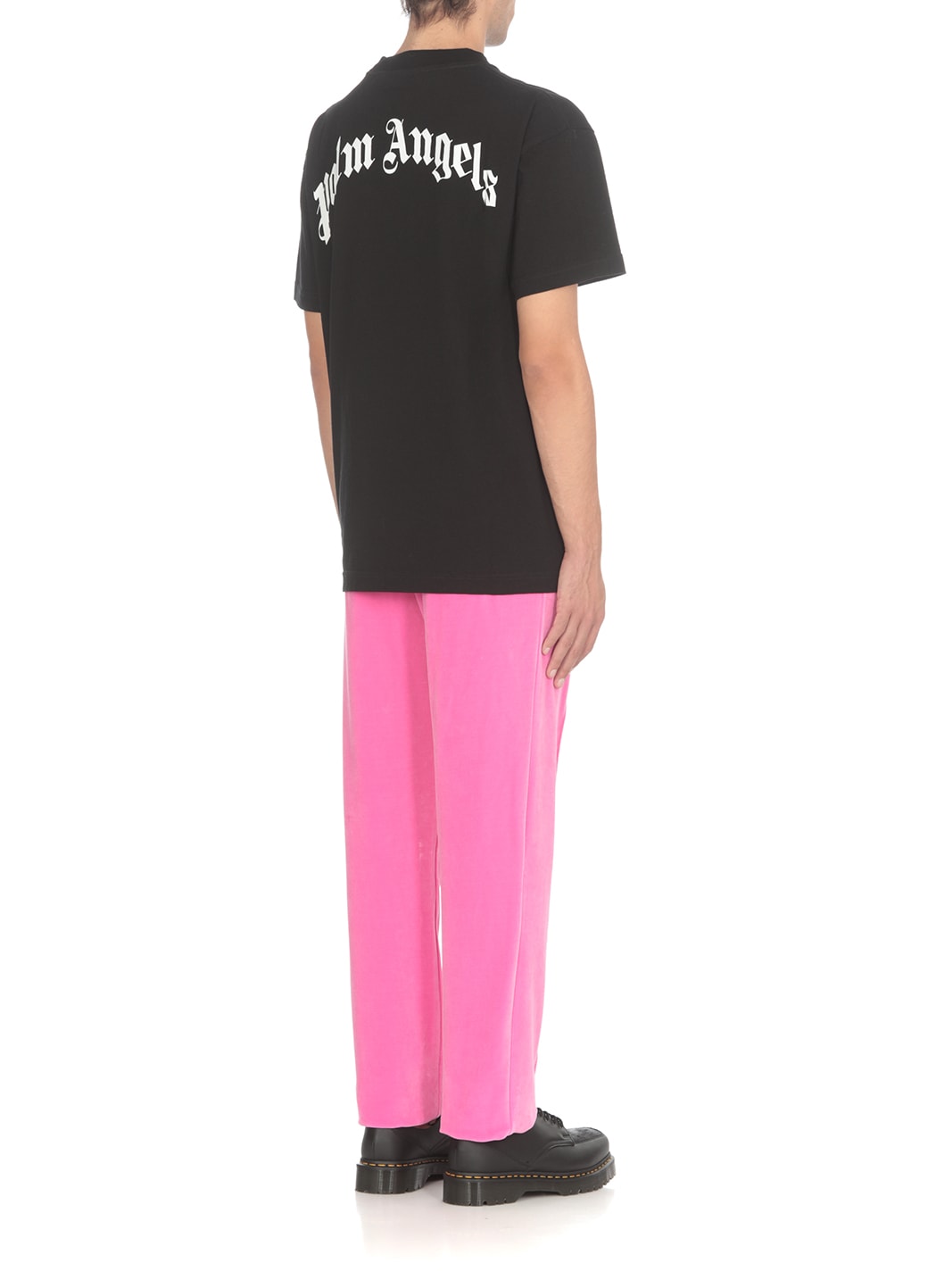 PALM ANGELS VELVET TRACK PANTS - BEYMEN