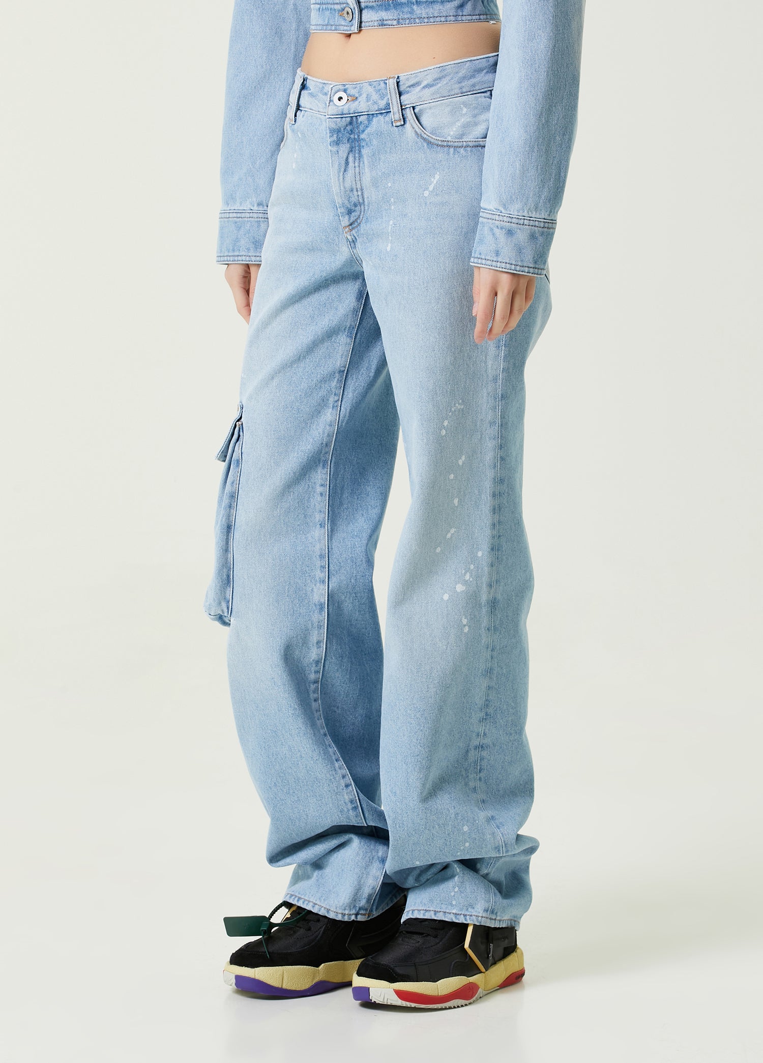 OFF-WHITE TOYBOX PAINTED POCKET PANT - BEYMEN