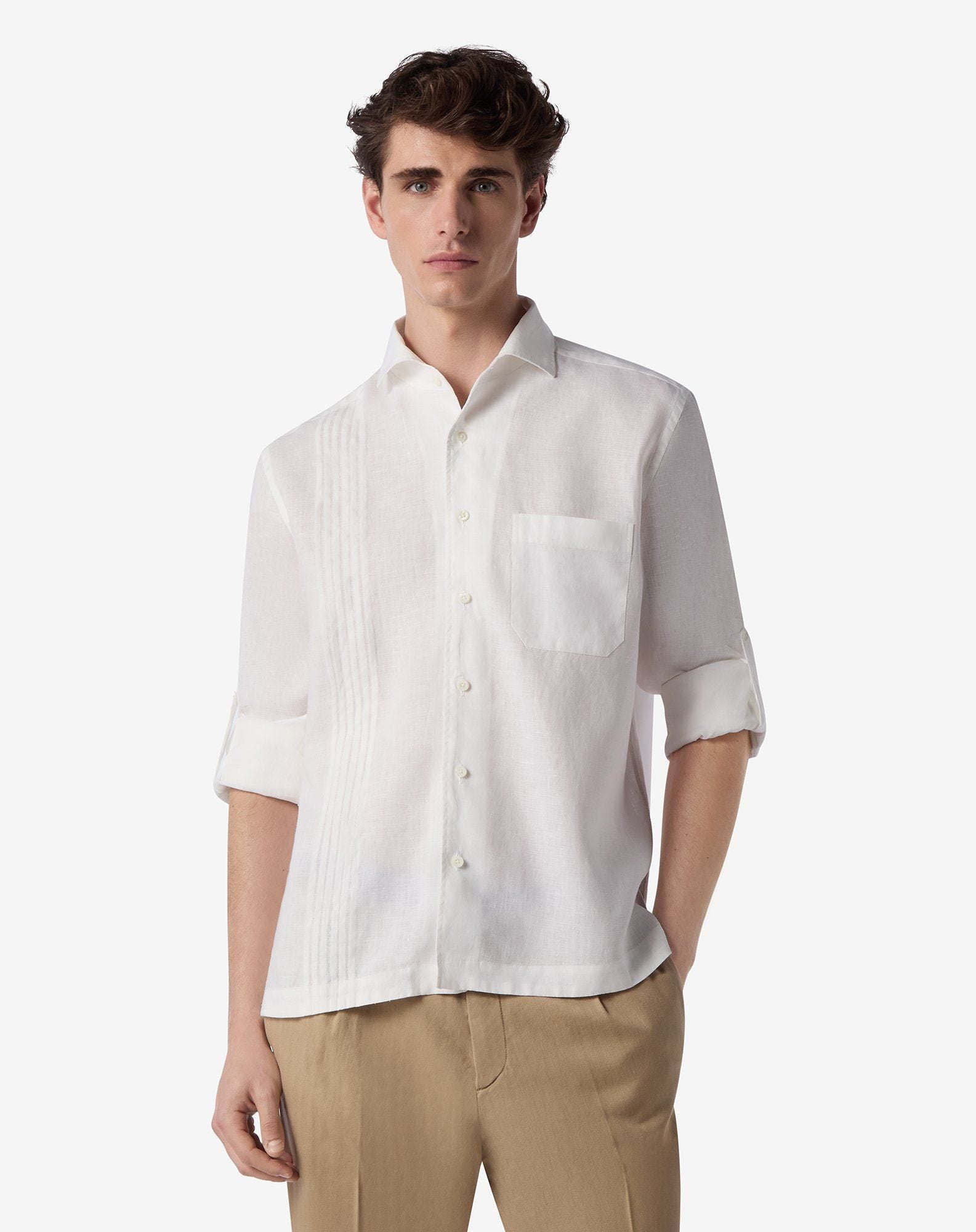 CORNELIANI LONG SLEEVED SHIRT - BEYMEN