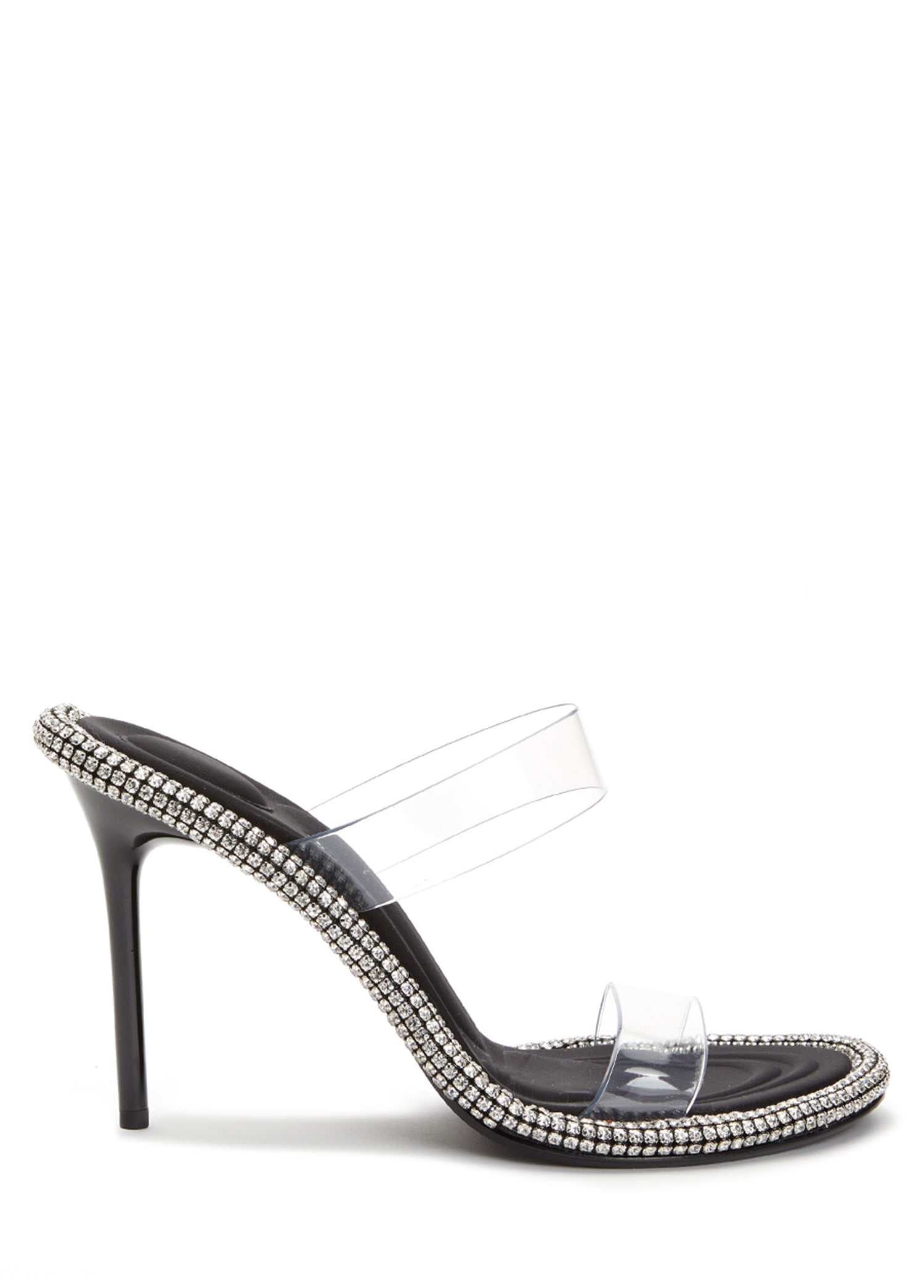 ALEXANDER WANG NOVA CRYSTAL SLIDE SANDAL - BEYMEN