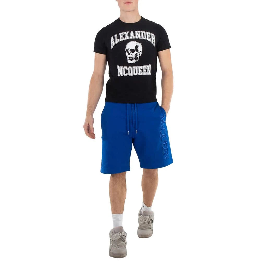 ALEXANDER MCQUEEN LOGO EMB SHORTS - BEYMEN