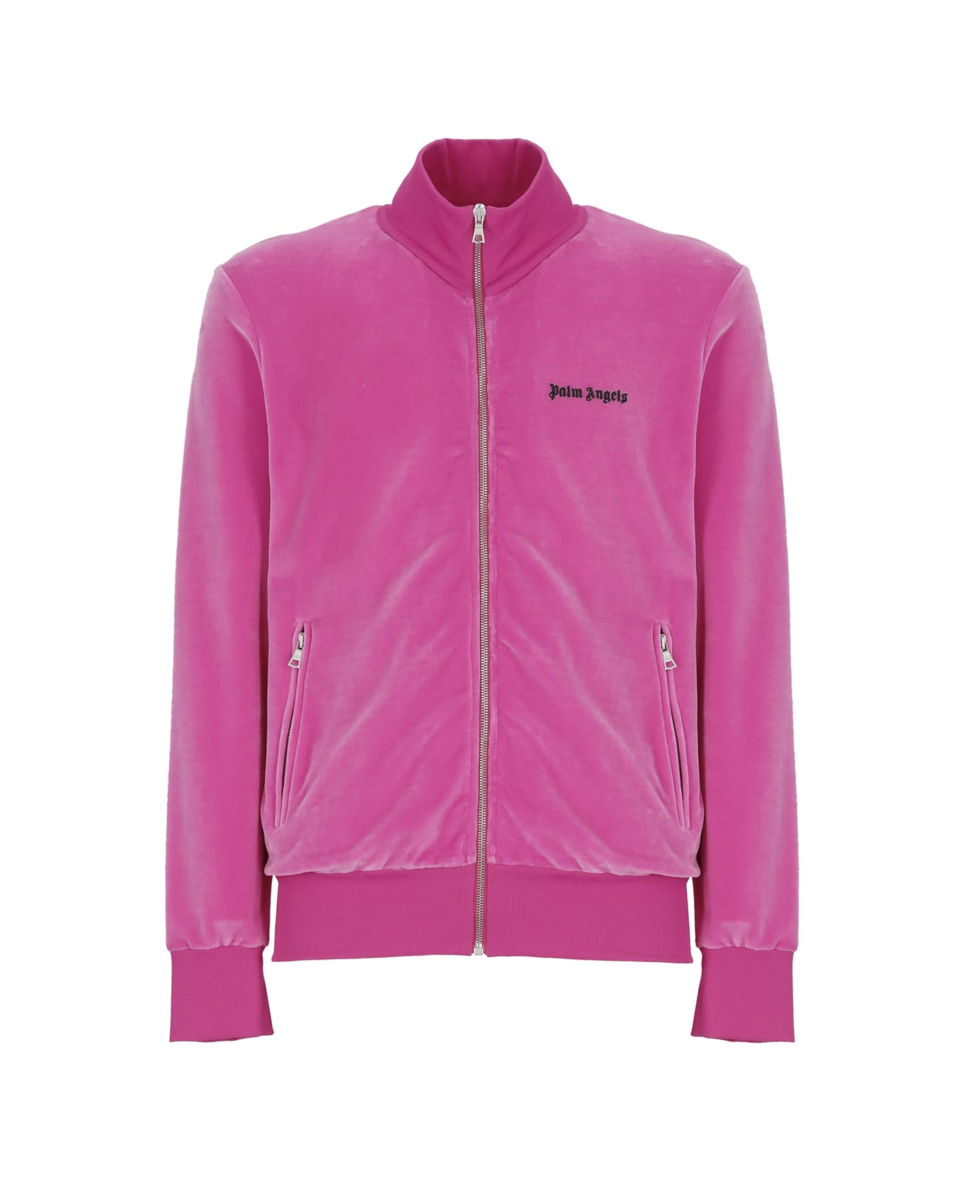 PALM ANGELS VELVET TRACK JACKET - BEYMEN