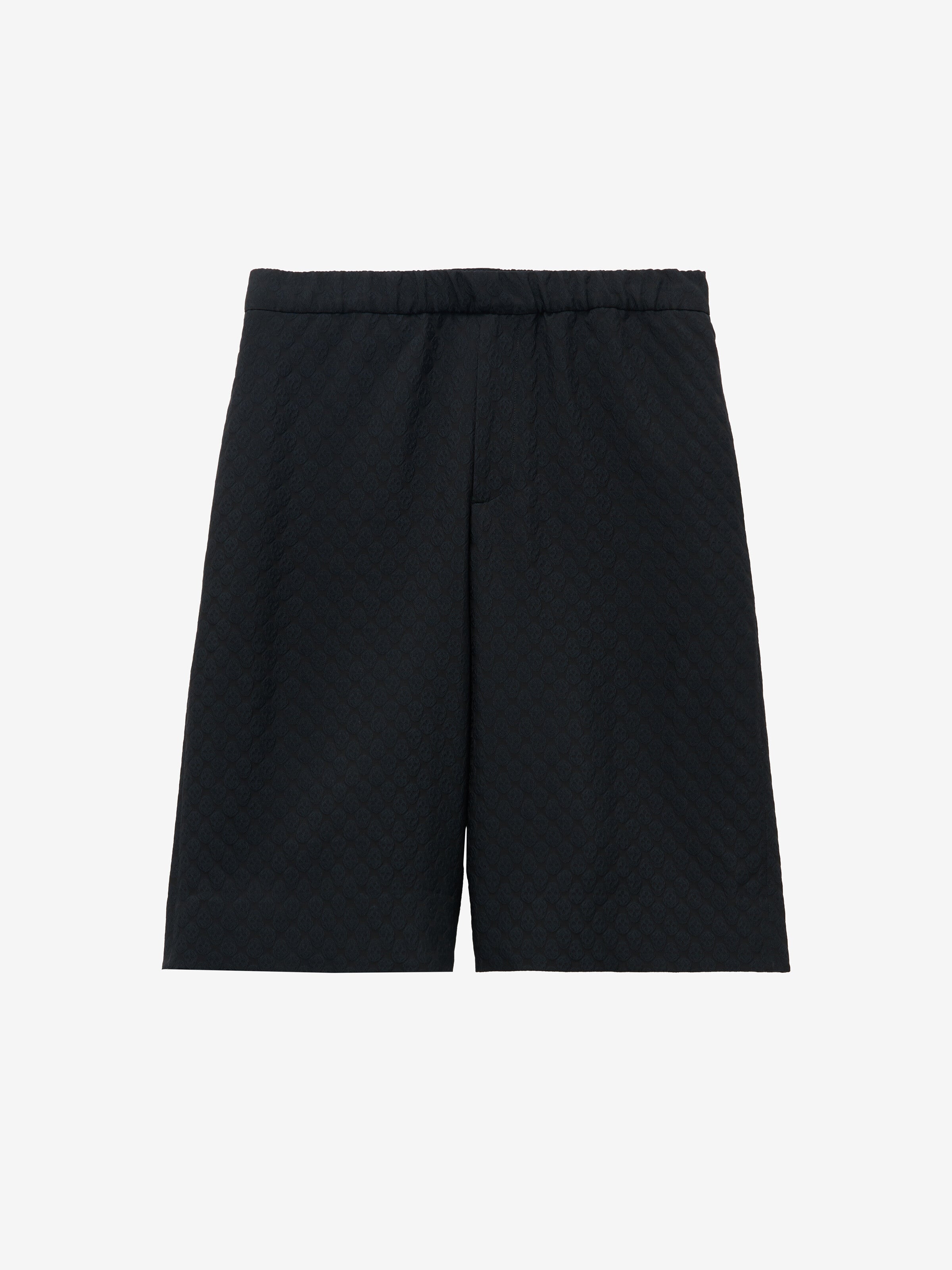 ALEXANDER MCQUEEN JACQUARD SKULL SHORTS - BEYMEN