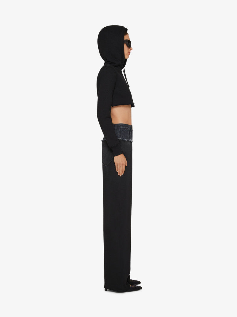 GIVENCHY CROPPED HOODIE - BEYMEN