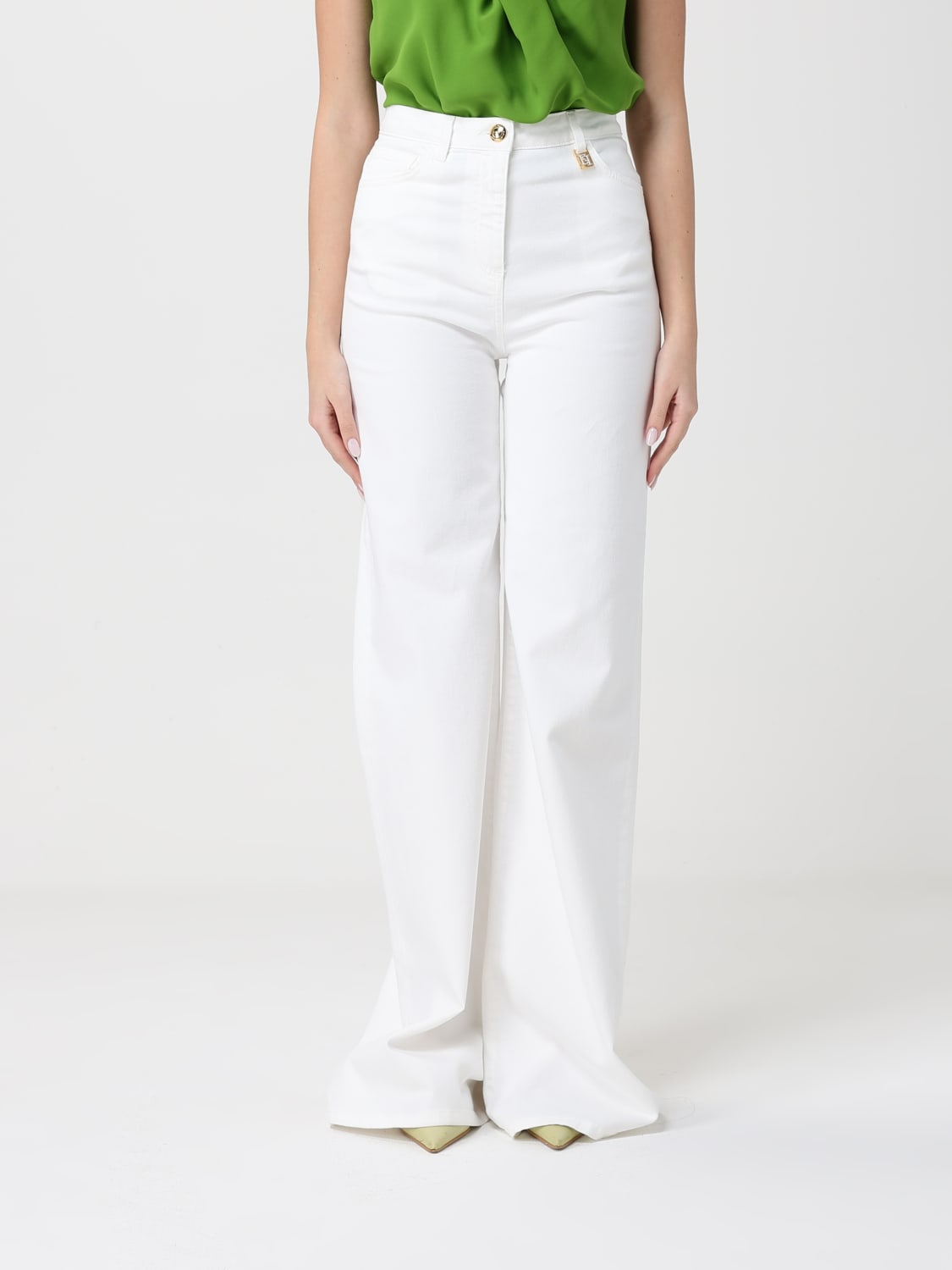 ELISABETTA FRANCHI PANTALONE MOD JEANS - BEYMEN