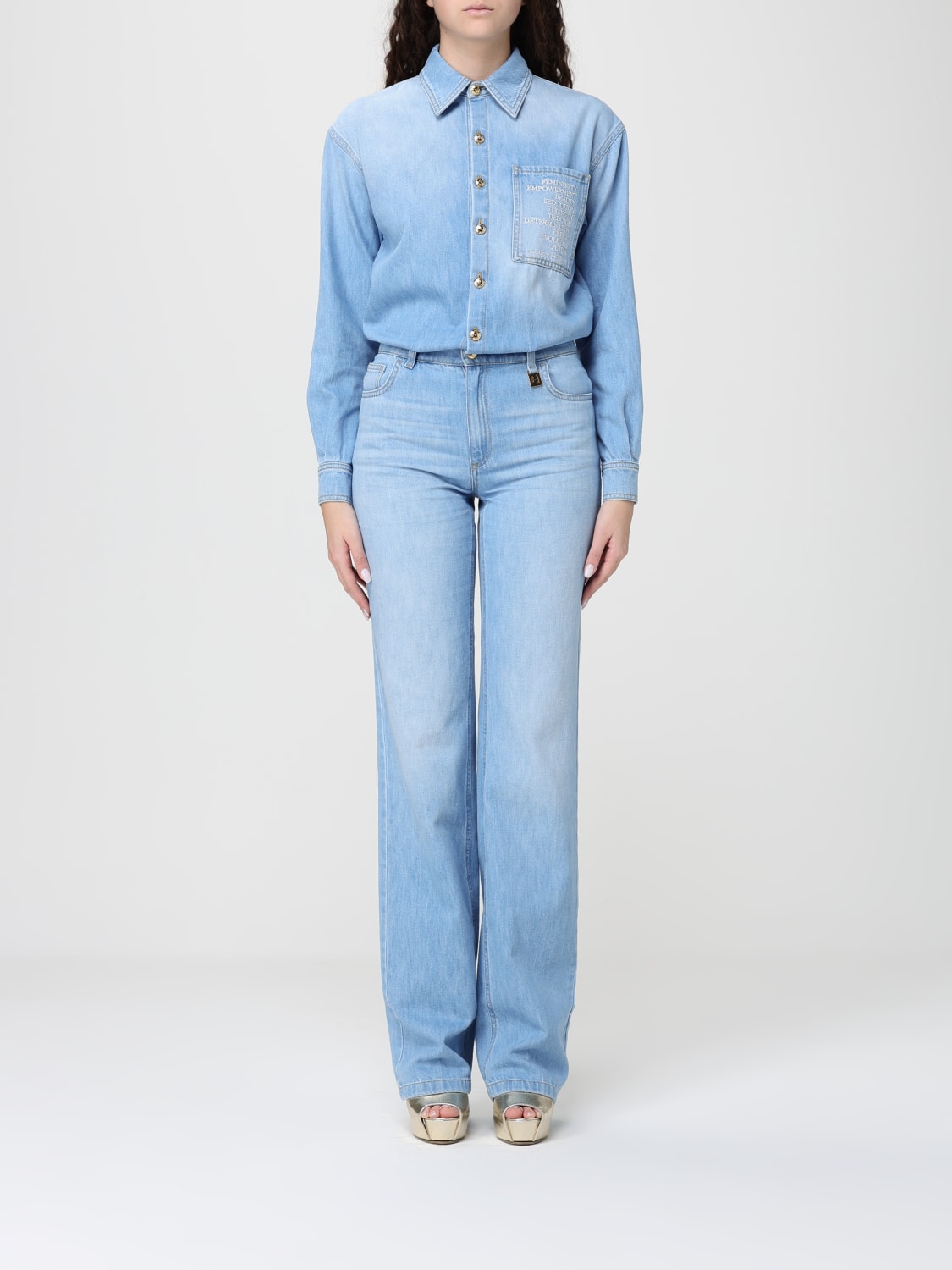 ELISABETTA FRANCHI TUTA DONNA JEANS - BEYMEN