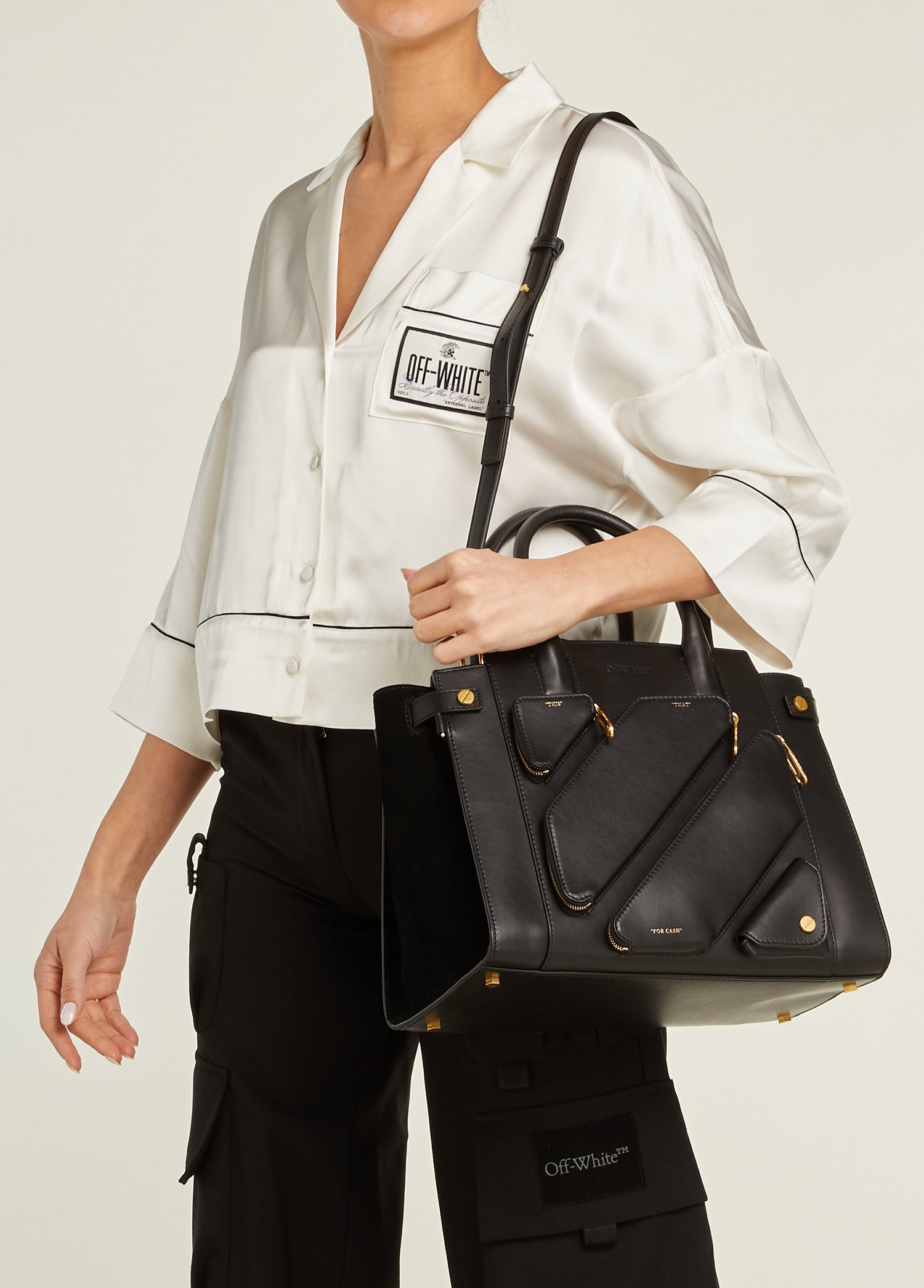 OFF-WHITE LARGE TOP HANDLE - BEYMEN