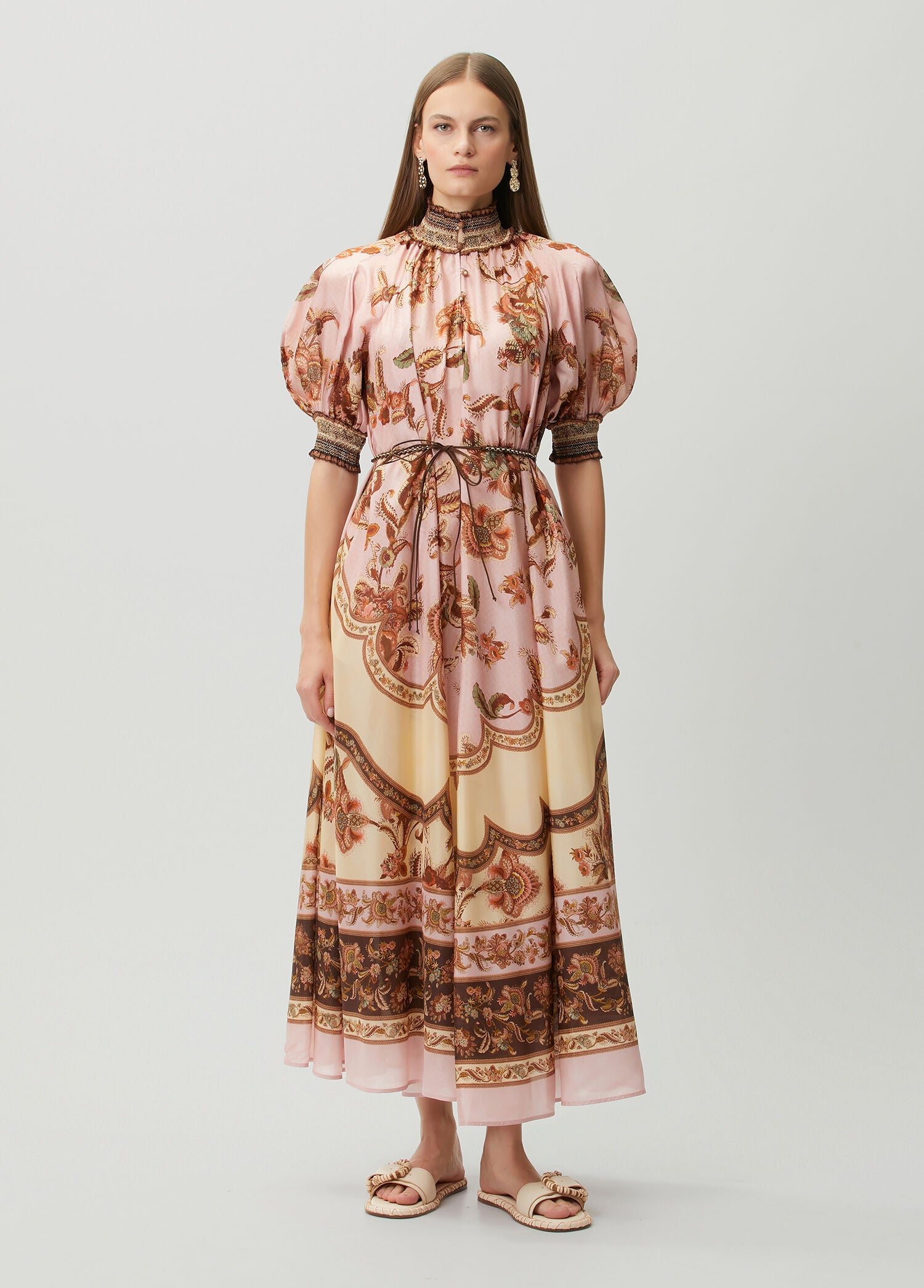 ZIMMERMAN ASTER BILLOW MAXI DRESS - BEYMEN