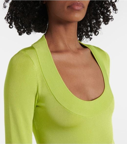 GALVAN LONDON SASHA BALLET NECK BODY - BEYMEN