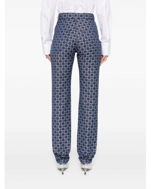 GIVENCHY MONOGRAM DENIM TROUSERS - BEYMEN