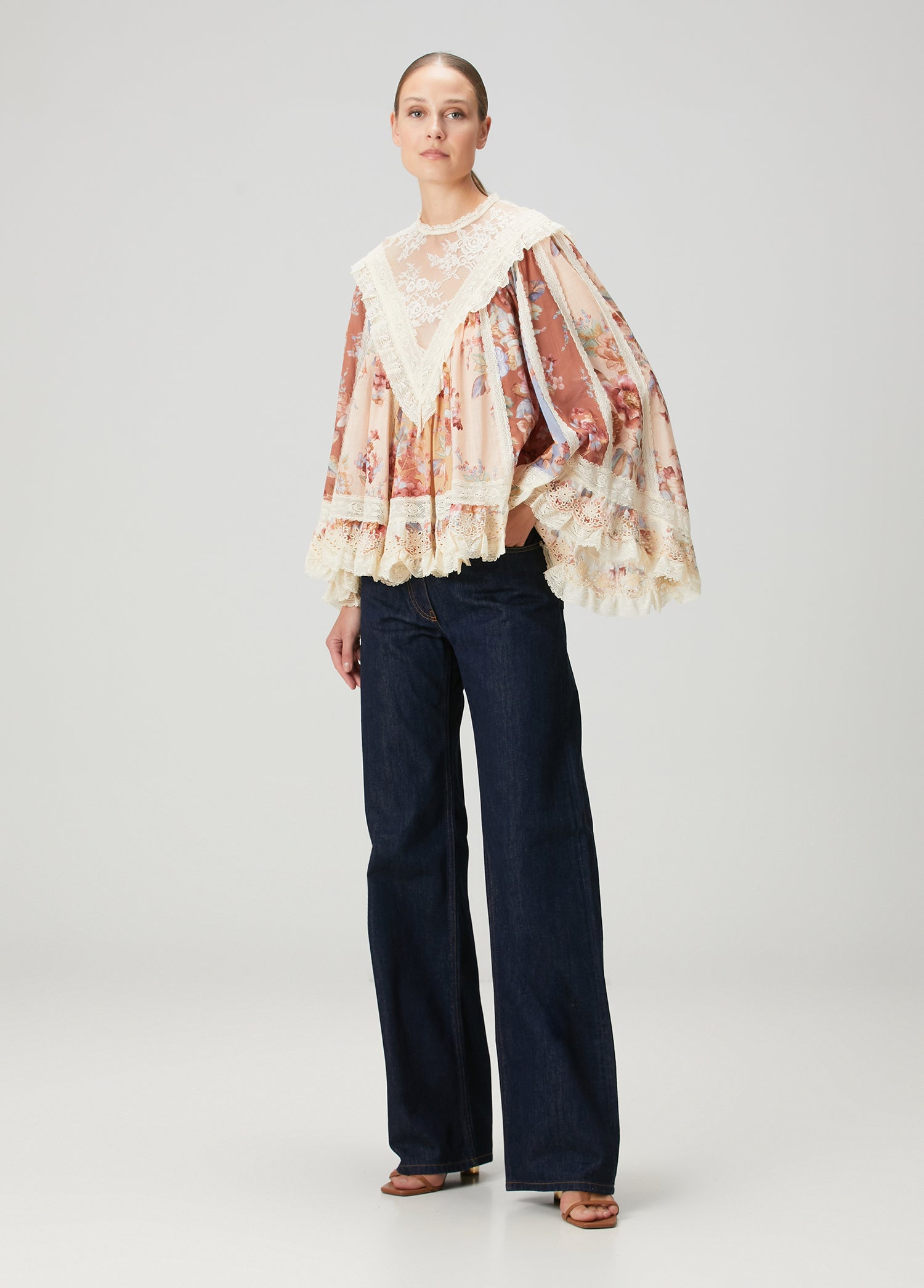 ZIMMERMAN TRIM BLOUSE - BEYMEN