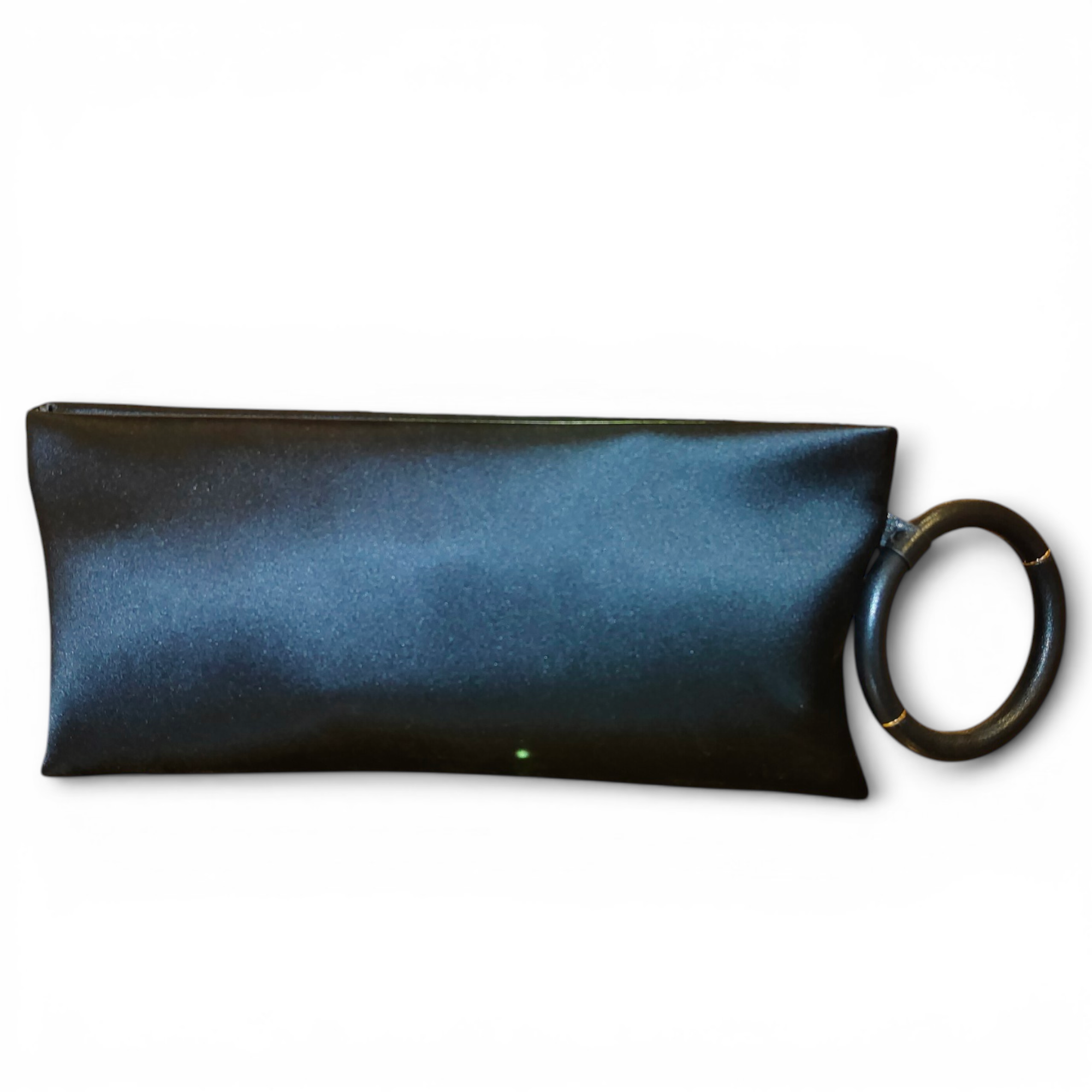 TOM FORD SATIN + NAPPA LEATHER CLUTCH