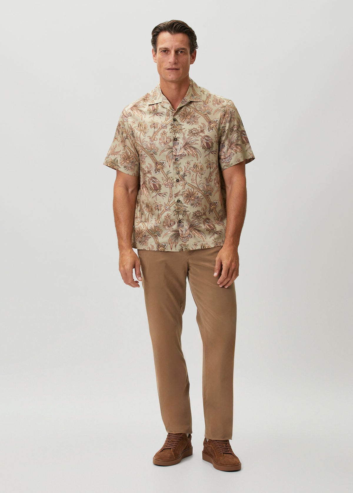 ETRO GARMENT DYE CHINO TROUSER - BEYMEN