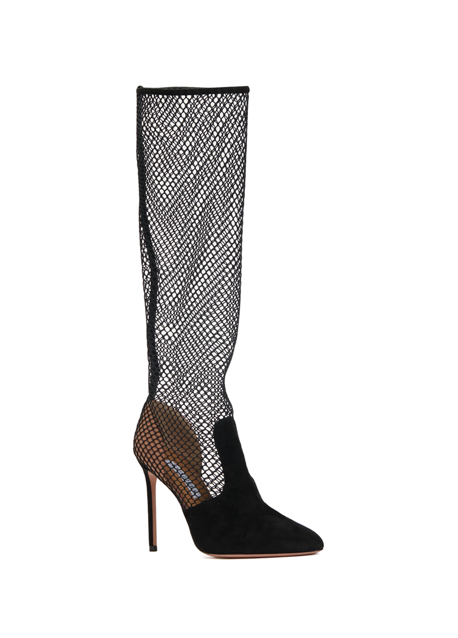 AQUAZZURA BRERA MESH BOOT 105 - BEYMEN