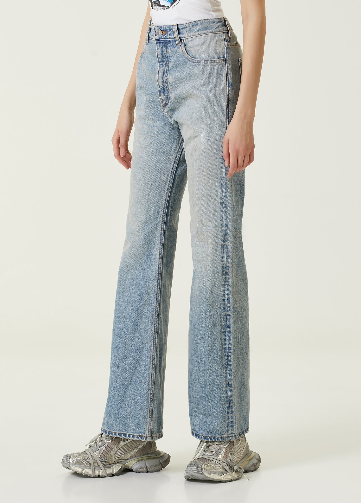 BALENCIAGA FLARED PANTS - BEYMEN