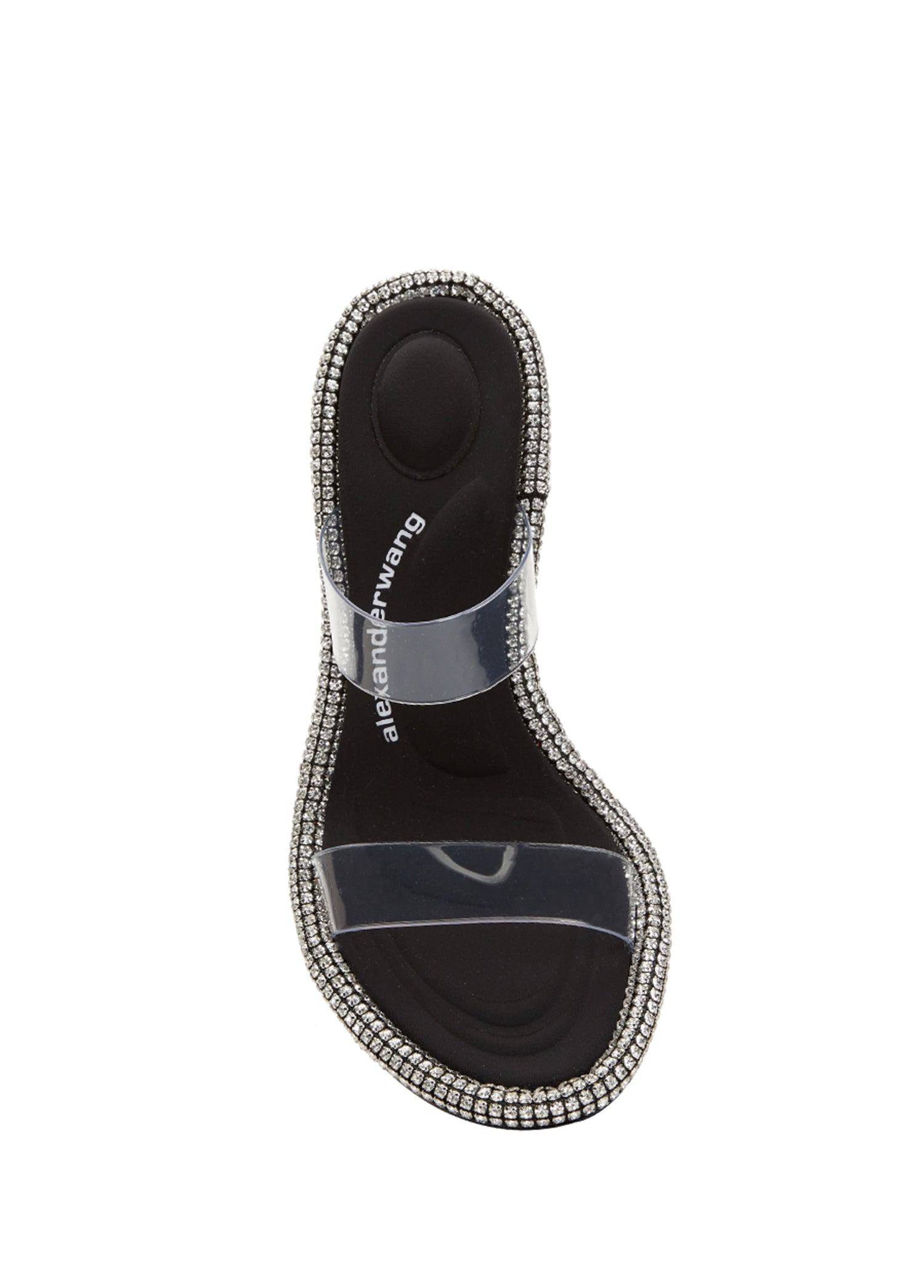 ALEXANDER WANG NOVA CRYSTAL SLIDE SANDAL - BEYMEN