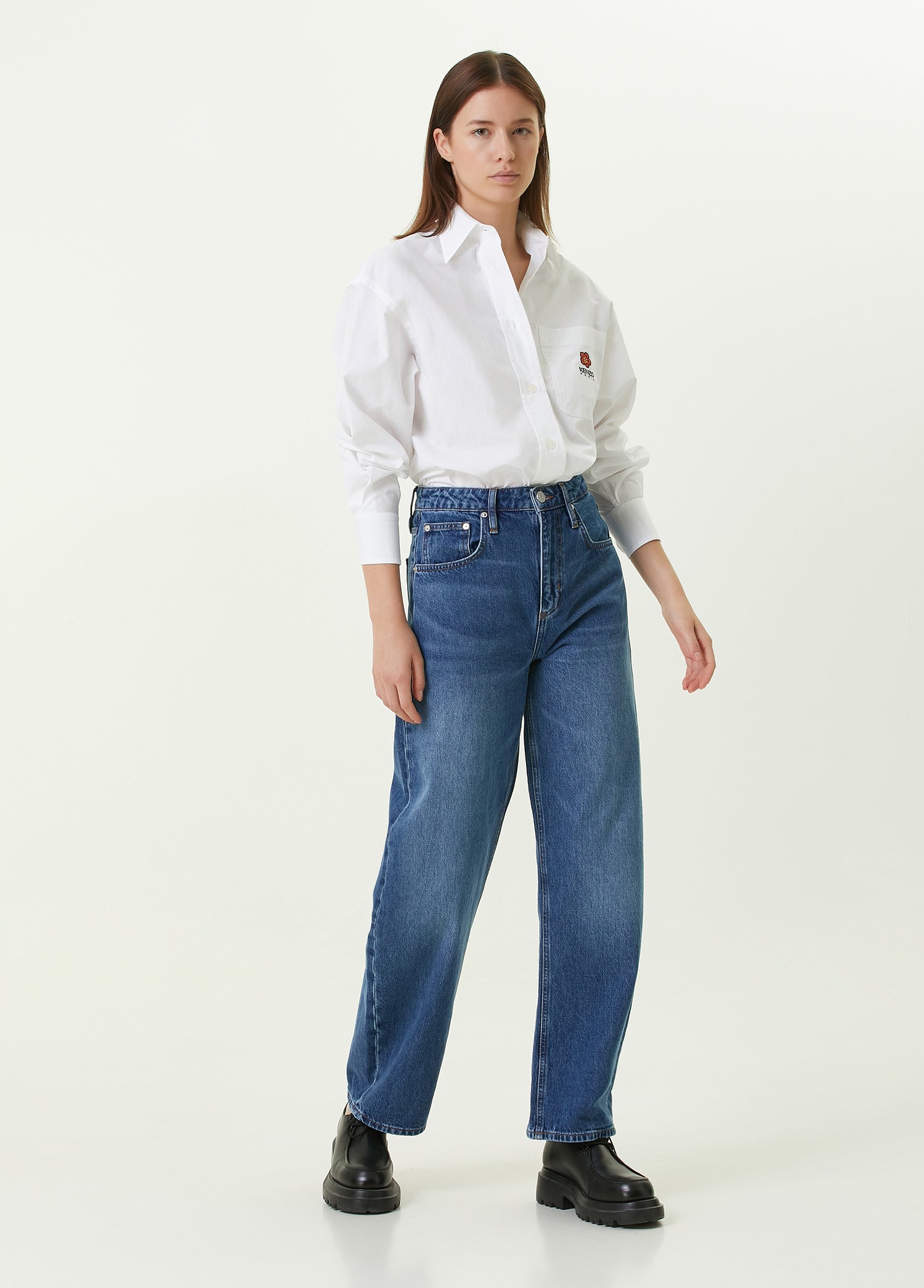 KENZO BOKE FLOWER OVERSIZE SHIRT - BEYMEN