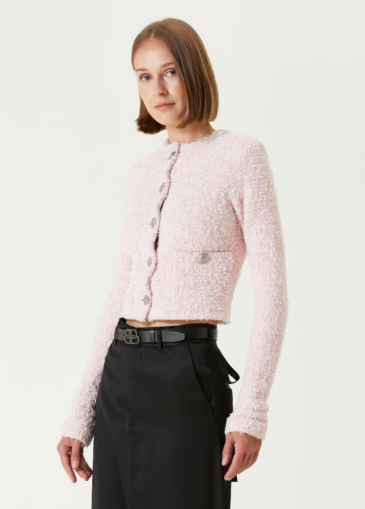 BALENCIAGA CROPPED CARDIGAN - BEYMEN