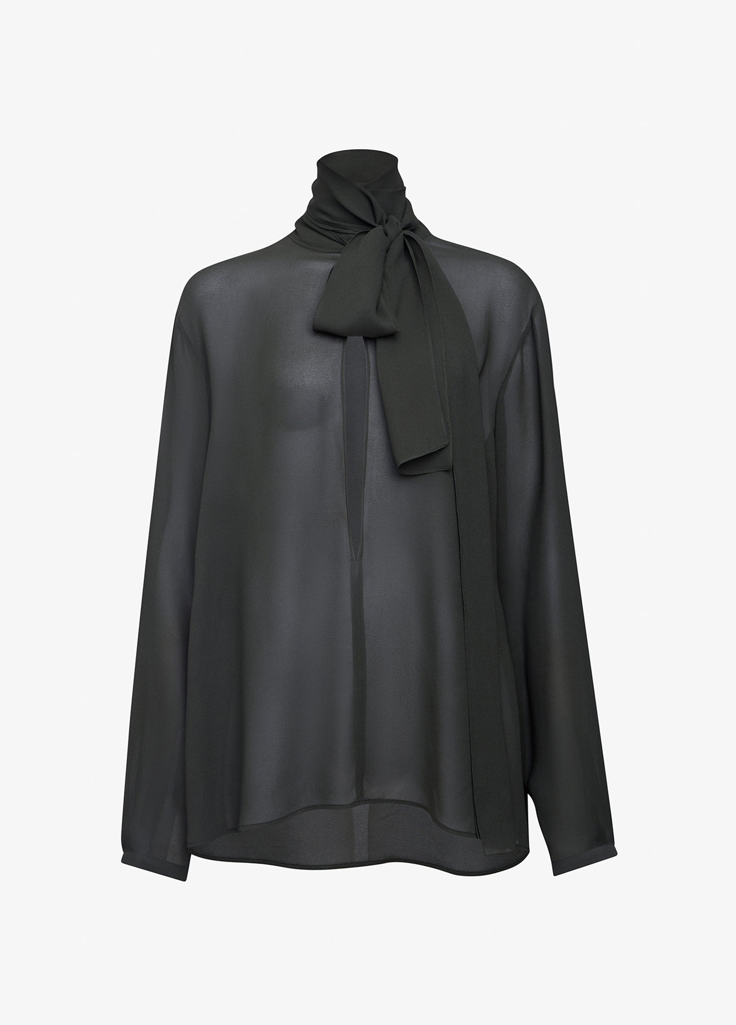 ALAIA SCARF BLOUSE - BEYMEN