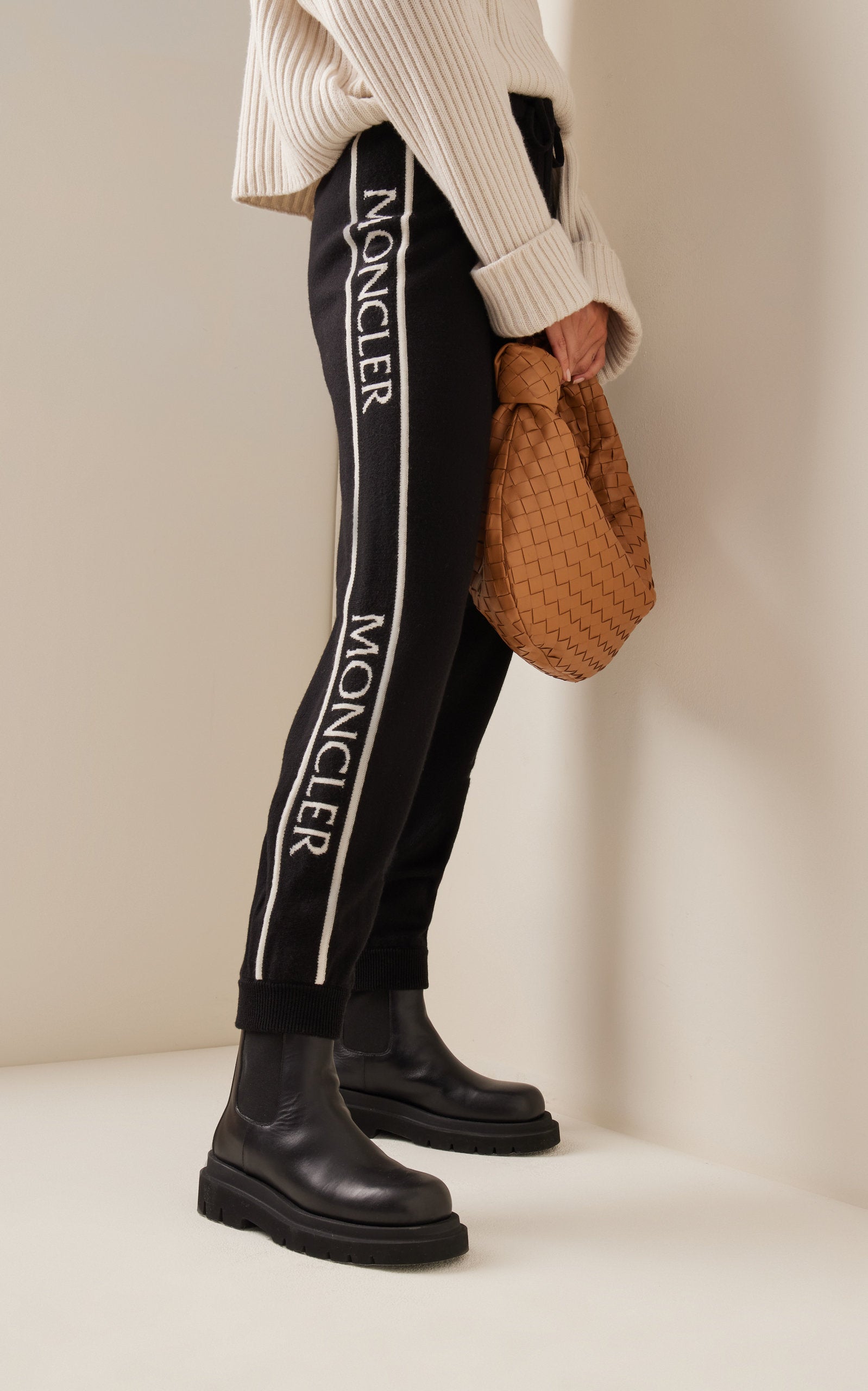 MONCLER KNIT PANTS - BEYMEN