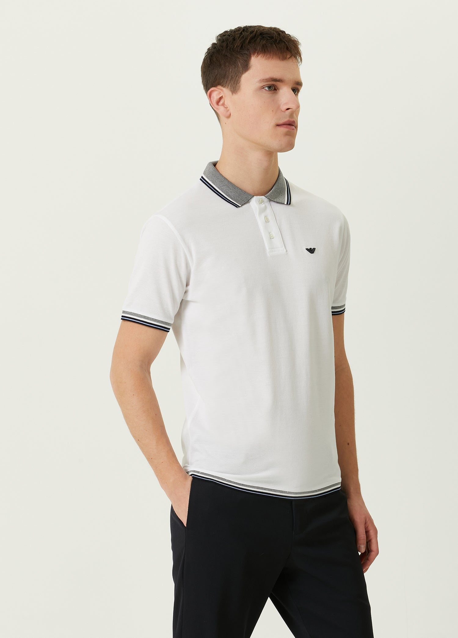 EMPORIO ARMANI POLO SHIRT - BEYMEN