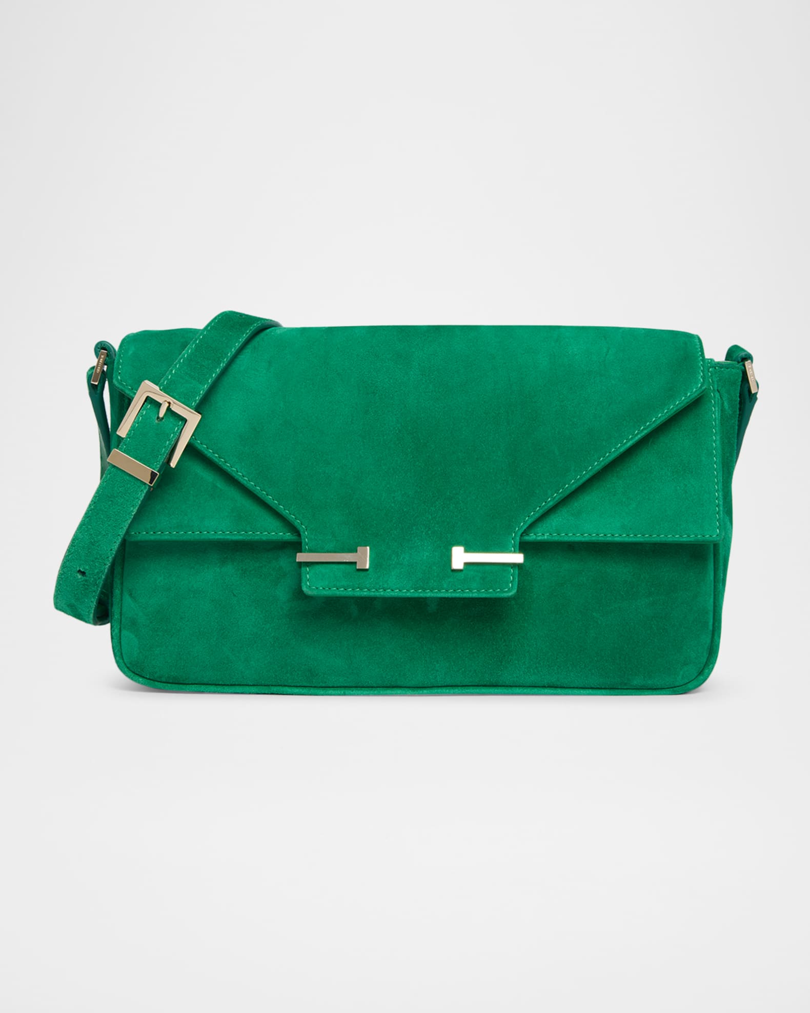 TOM FORD SUEDE CALF SMALL SHOULDER BAG - BEYMEN