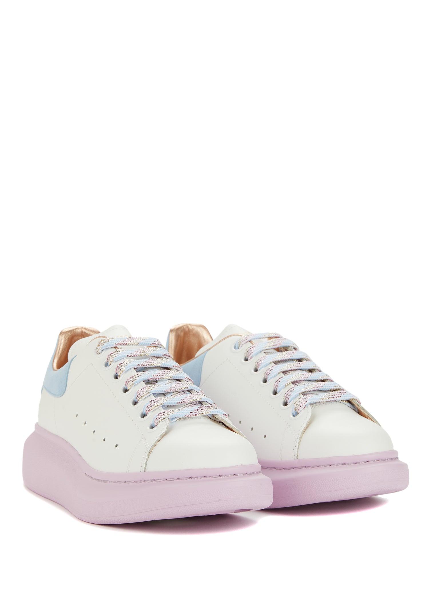 ALEXANDER MCQUEEN LEATHER UPPER AND RU - BEYMEN