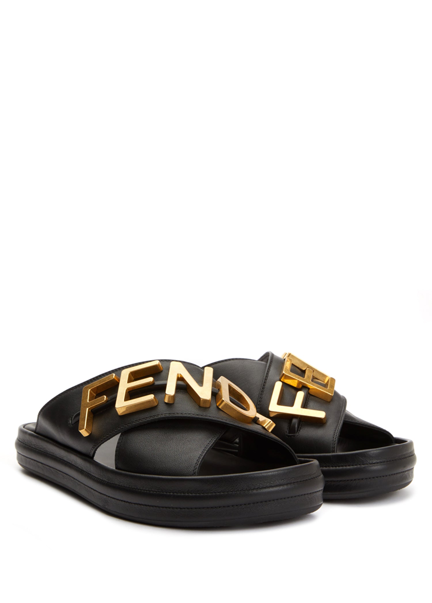 FENDI SANDALO VITELLO+VITELLO C/LOGO - BEYMEN