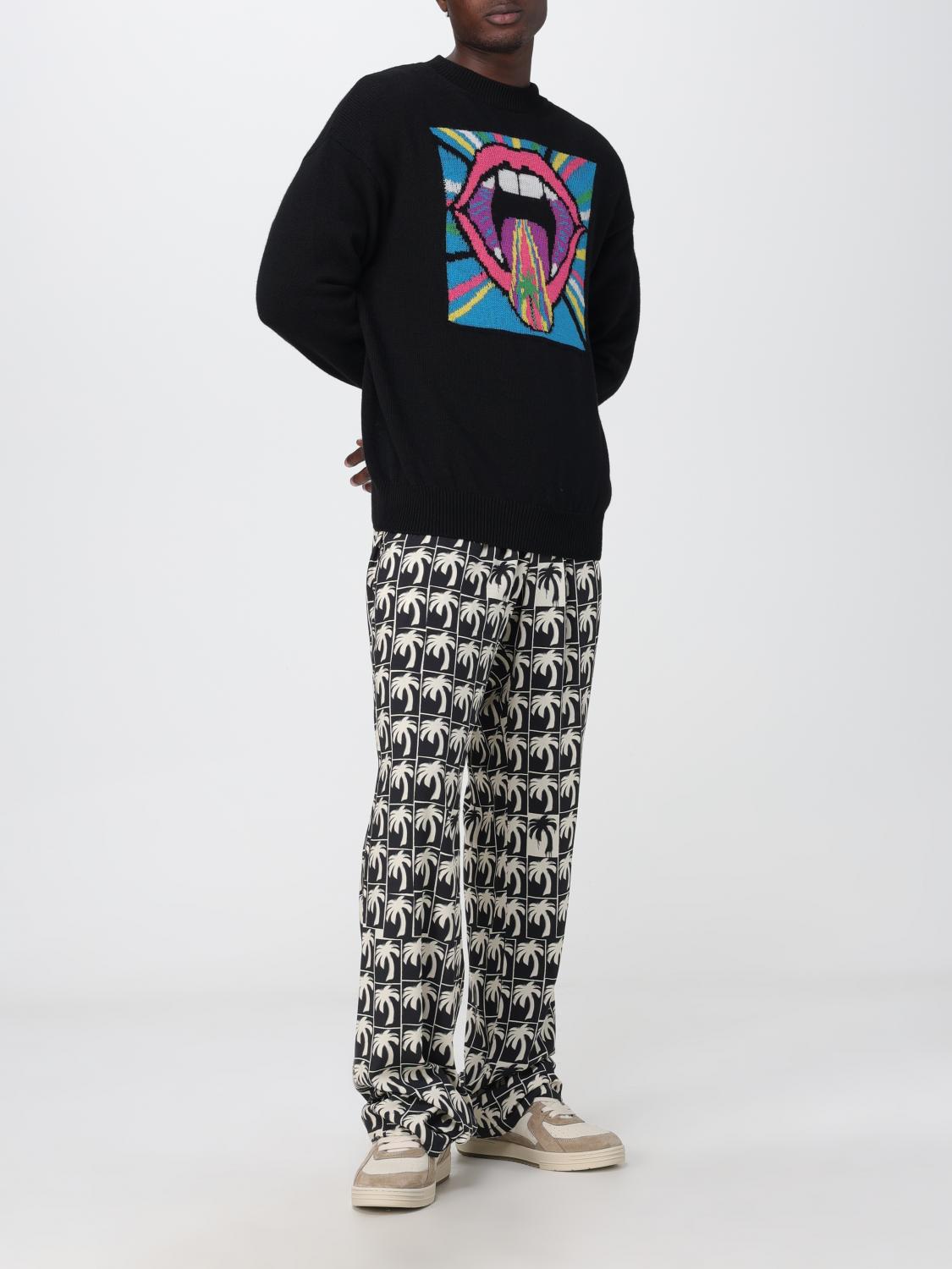 PALM ANGELS CRAZY MOUTH SWEATER - BEYMEN