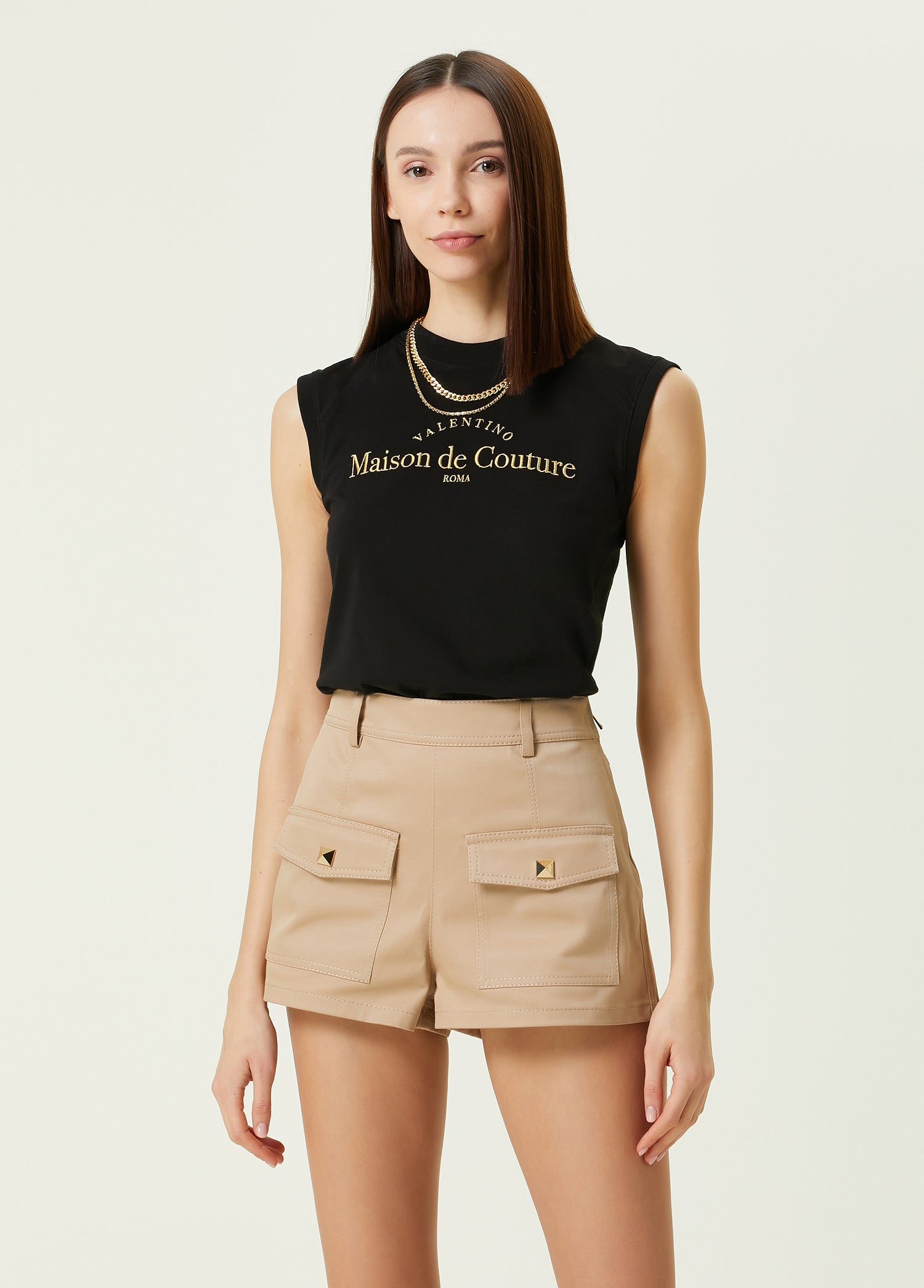 VALENTINO SLEEVELESS T-SHIRT - BEYMEN