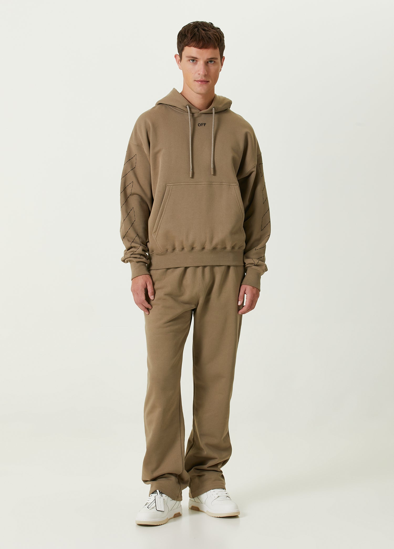 OFF-WHITE OFF STITCH SKATE HOODIE - BEYMEN