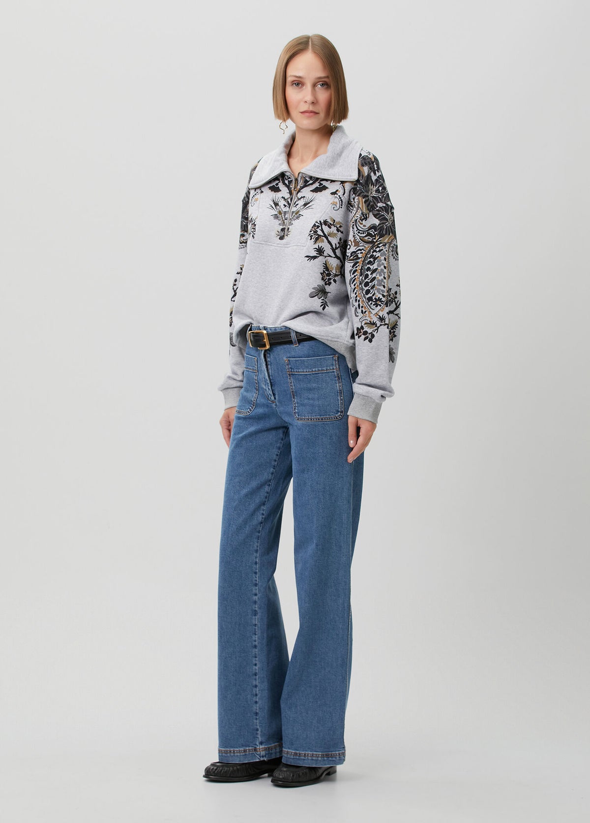 ETRO CUT & SEW SWEATSHIRTS WOMAN - BEYMEN
