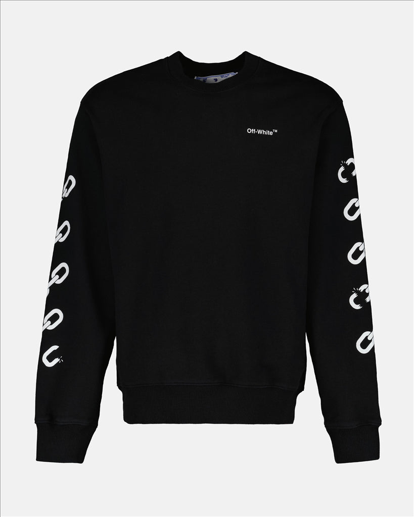 OFF-WHITE CREW PULLOVER - BEYMEN
