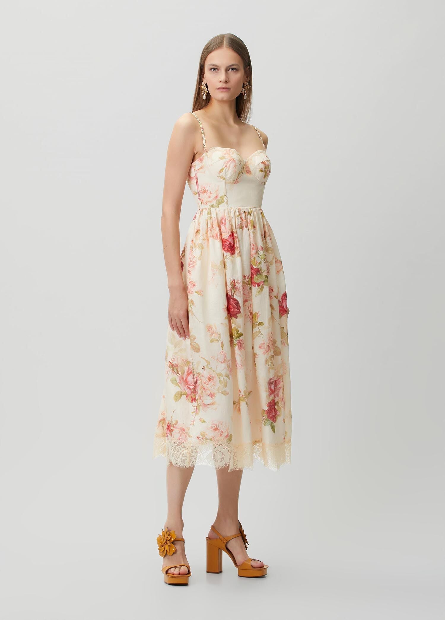 ZIMMERMAN ROSELIGHT PICNIC MAXI DRESS - BEYMEN