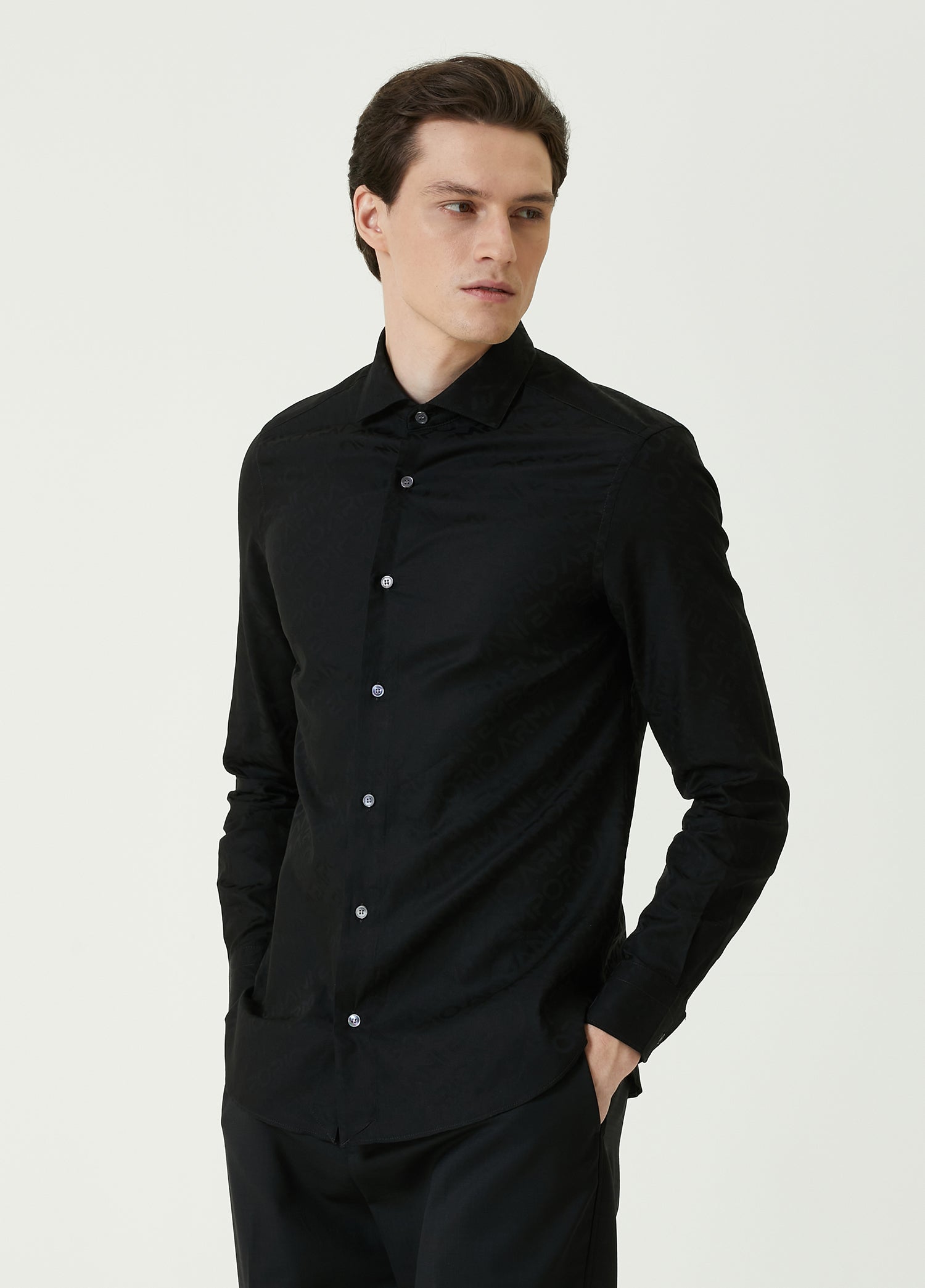 EMPORIO ARMANI LS SHIRT - BEYMEN