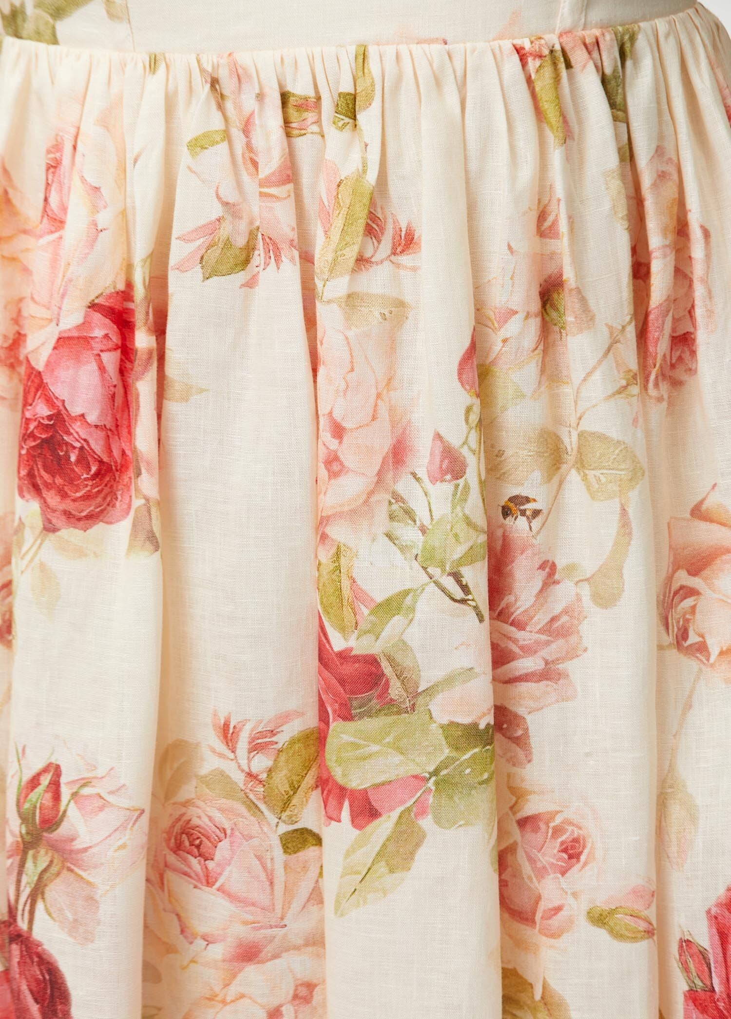 ZIMMERMAN ROSELIGHT PICNIC MAXI DRESS - BEYMEN