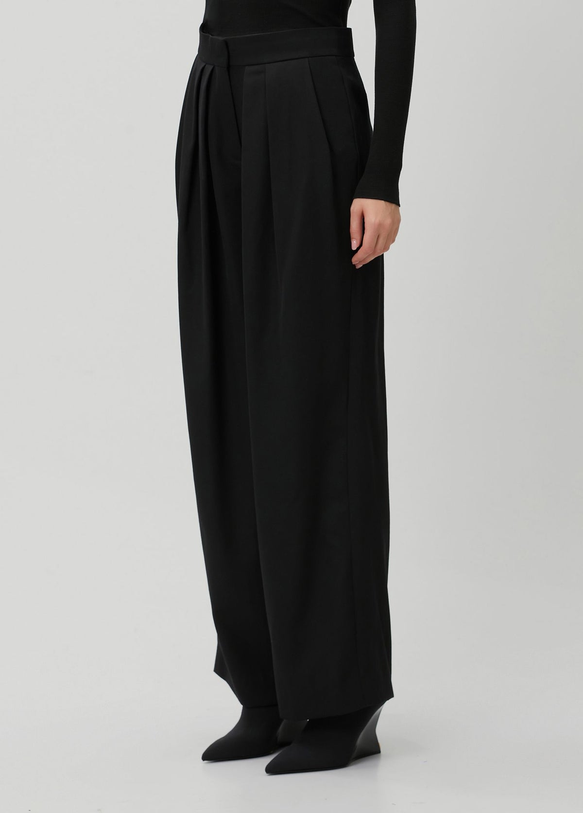 BALMAIN HW GRAIN DE POUDRE TAILORED PA - BEYMEN
