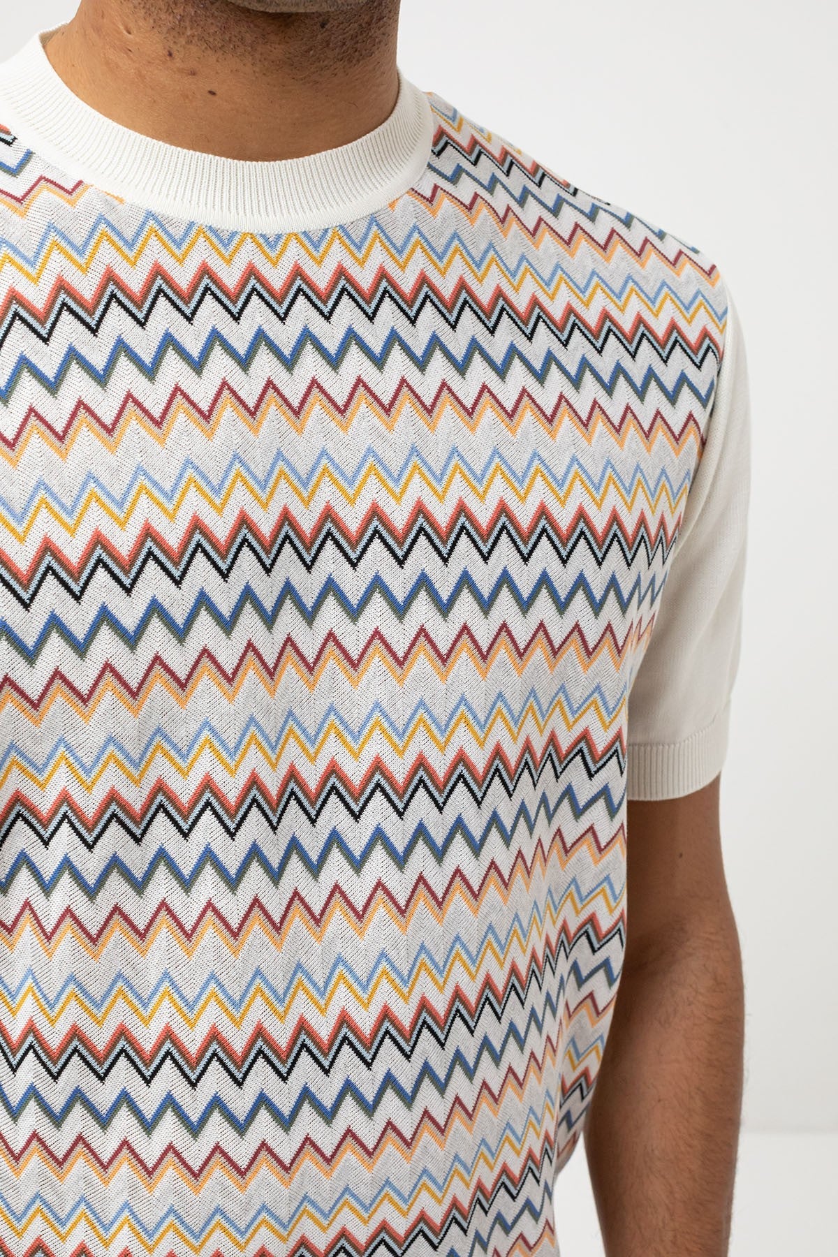 MISSONI SHORT SLEEVE T-SHIRT - BEYMEN