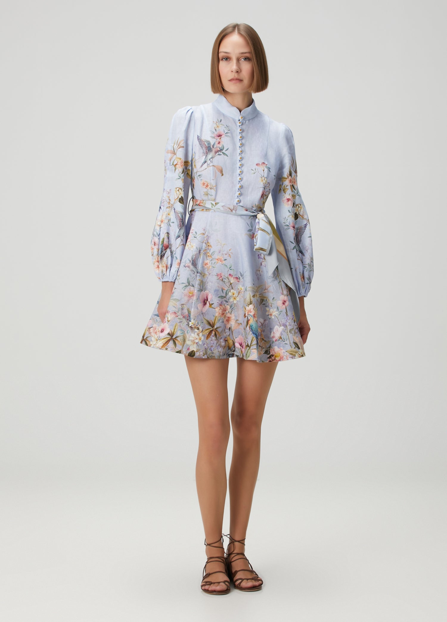 ZIMMERMAN MINI DRESS - BEYMEN