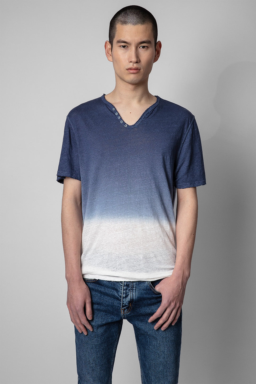 ZADIG & VOLTAIRE MONASTIR MC LIN DIP DYE