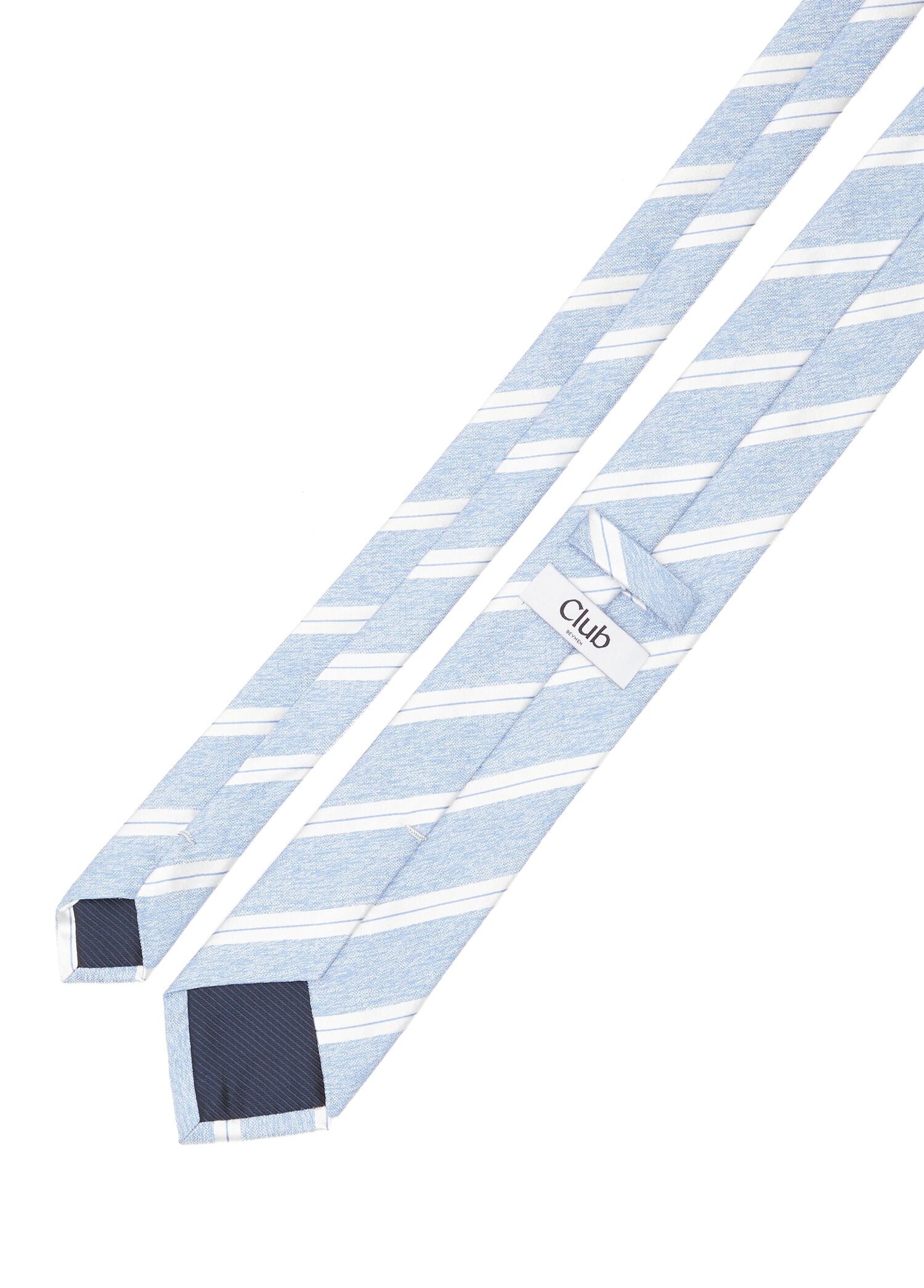 BEYMEN CLUB STRIPED LINEN TIE - BEYMEN