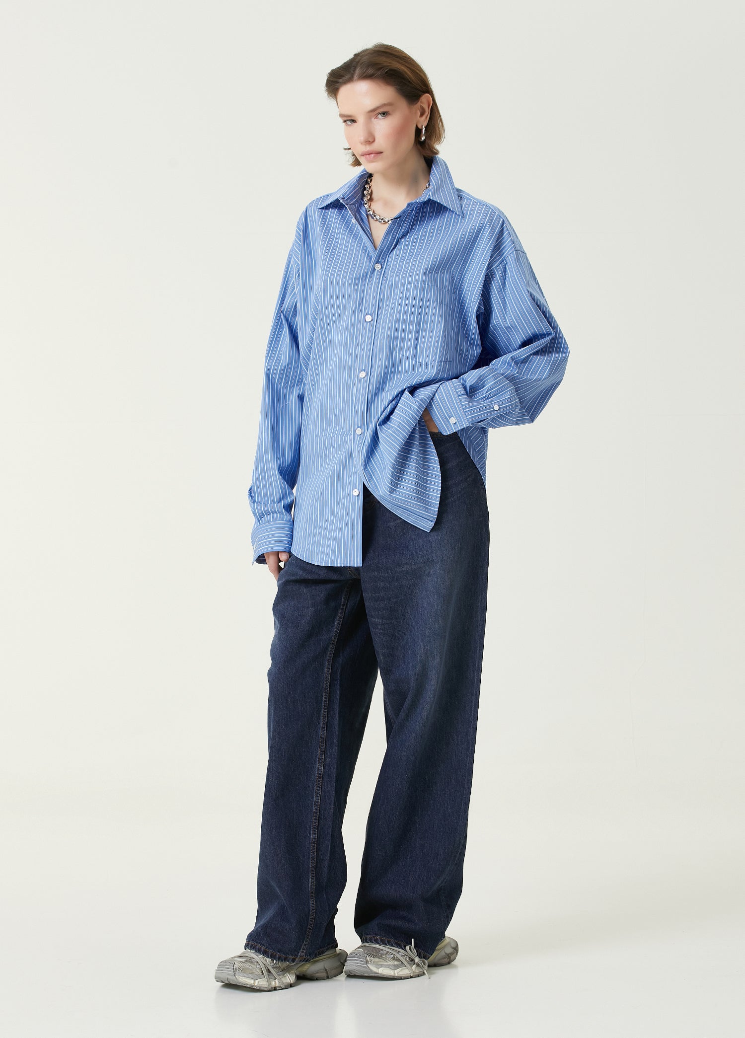 BALENCIAGA REGULAR FIT SHIRT - BEYMEN