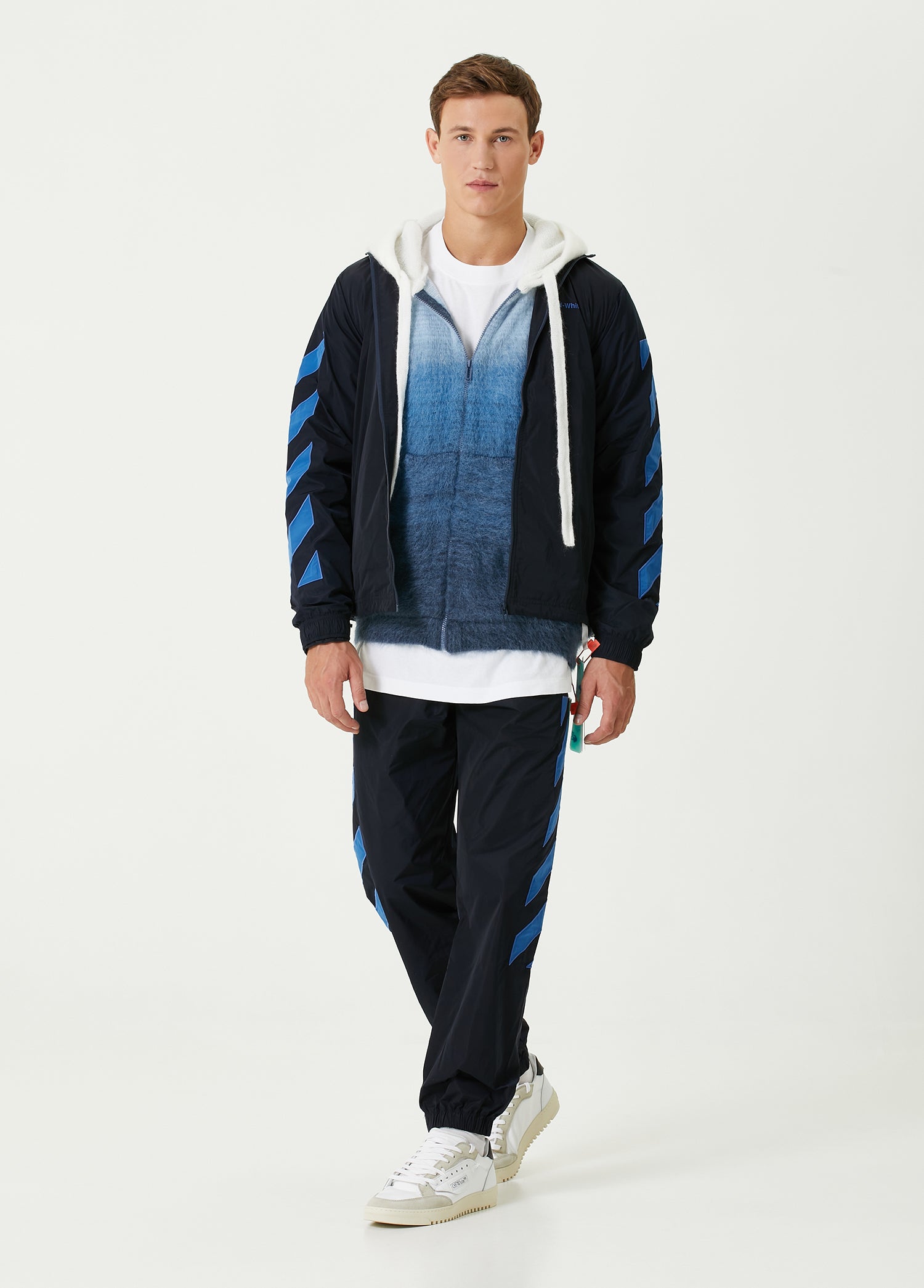 OFF-WHITE TRACK TOP - BEYMEN