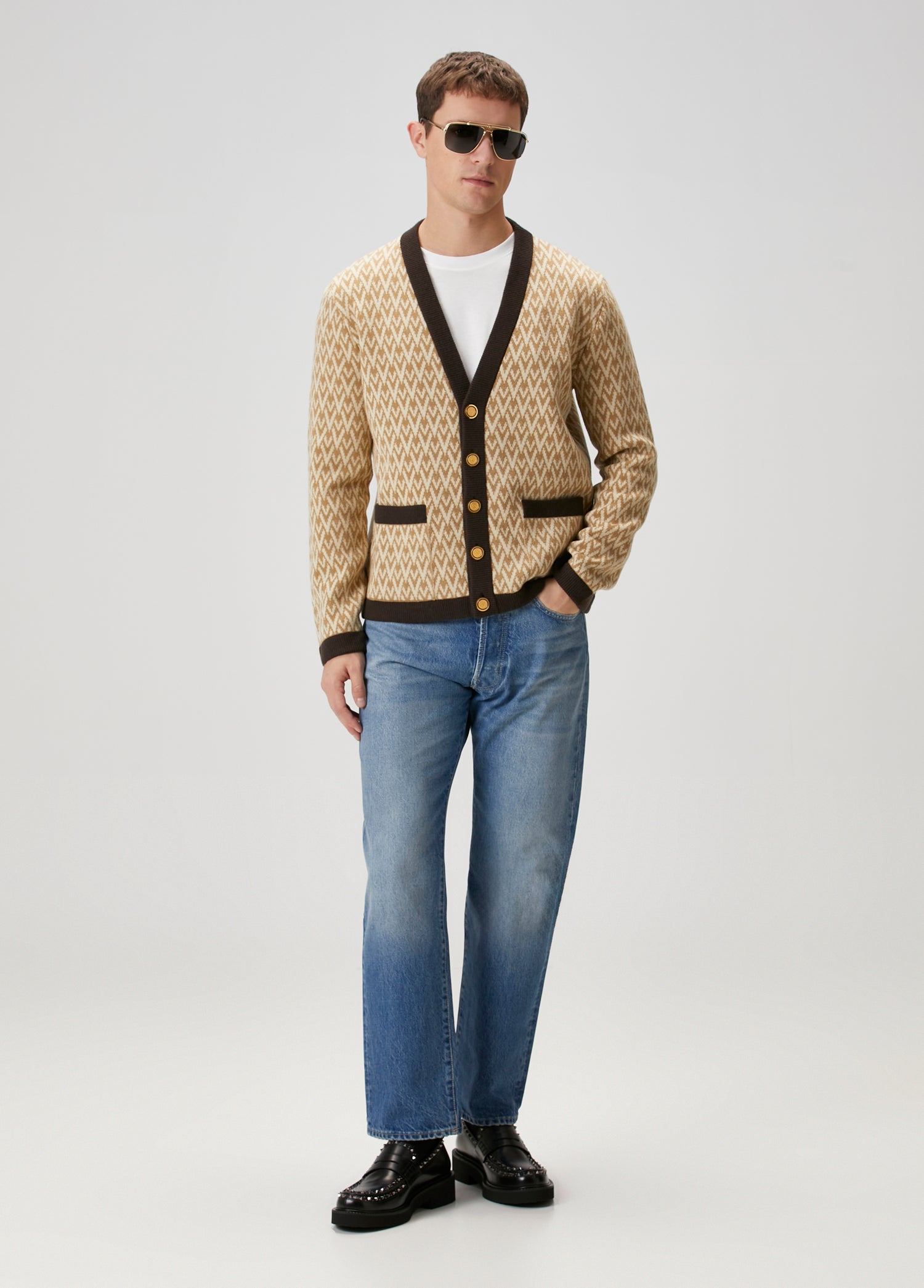 VALENTINO PANTALONE DENIM DIRTY - BEYMEN
