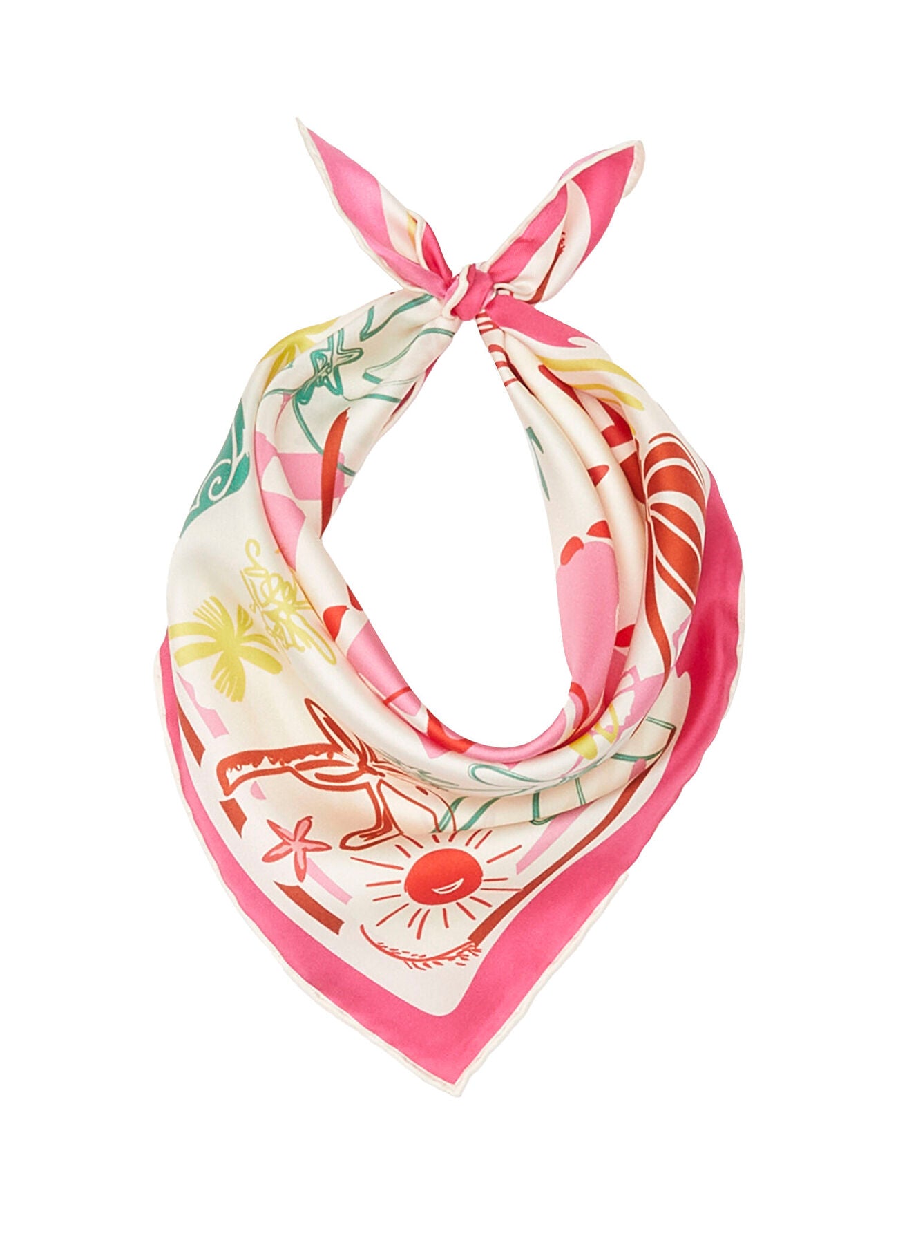 BEYMEN CLUB SILK SCARF - BEYMEN