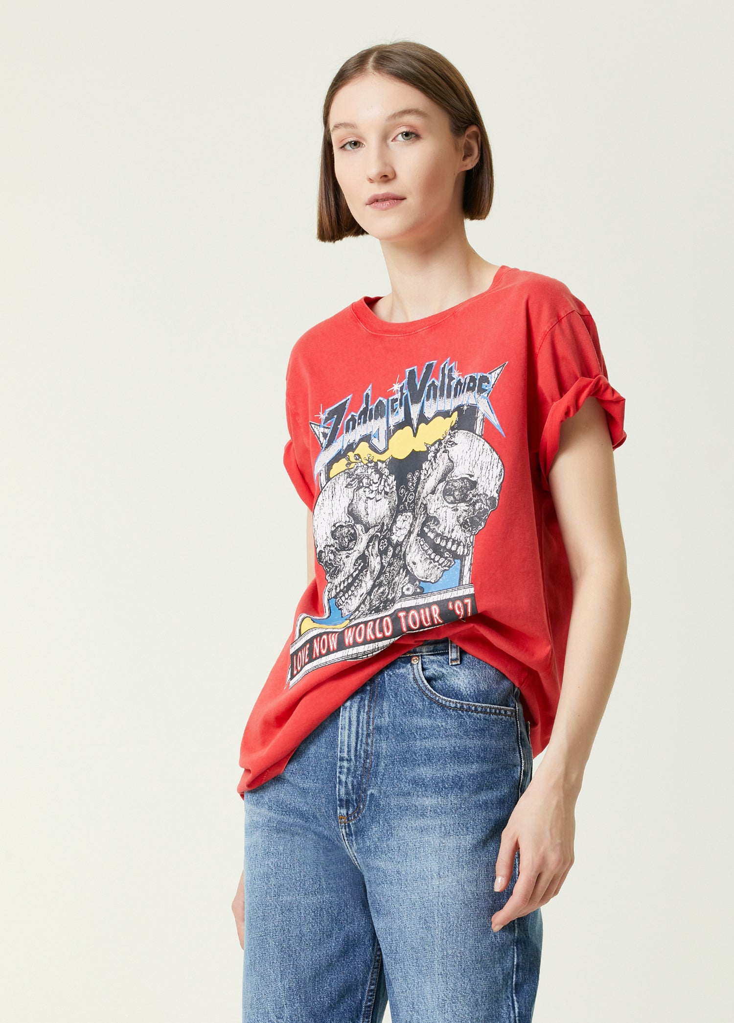 ZADIG & VOLTAIRE TED HC CONCERT DOUBLE SKULL HE - BEYMEN