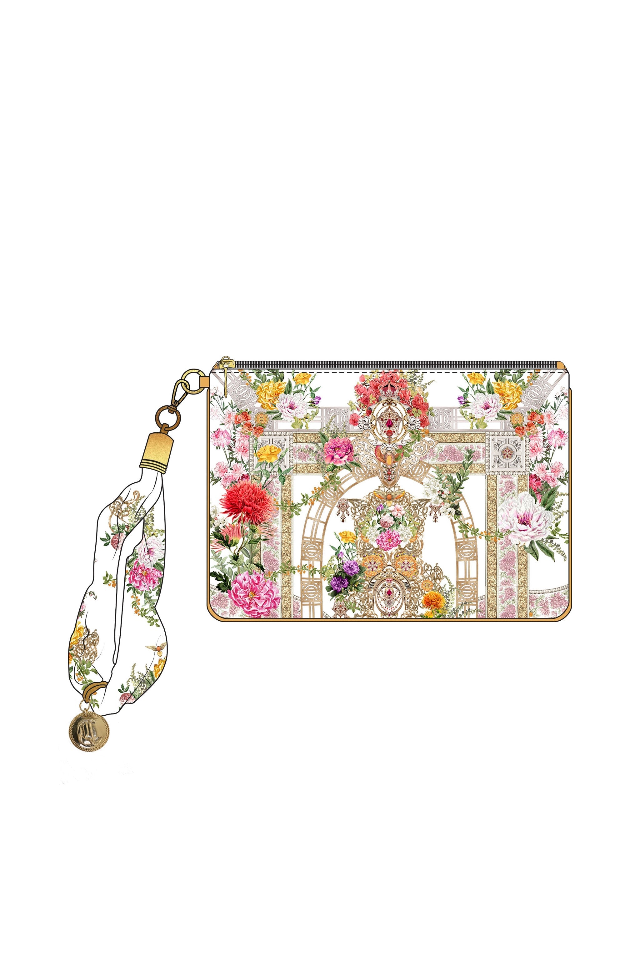 CAMILLA SCARF CLUTCH