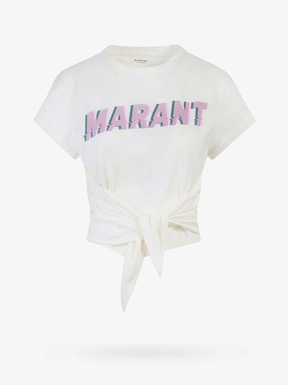 ISABEL MARANT SS T-SHIRT W/KNOT - BEYMEN
