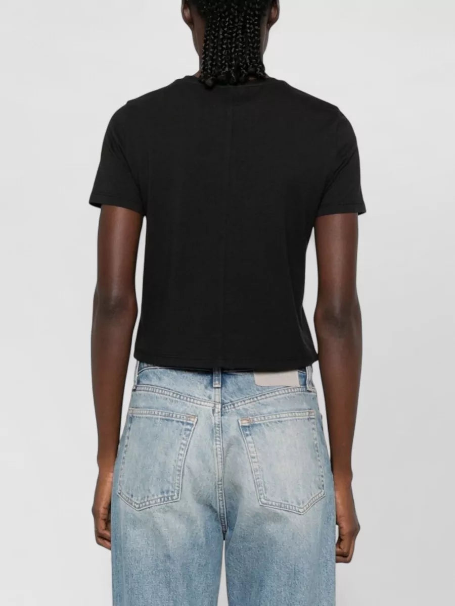 ALICE + OLIVIA TEE W CUTOUTS - BEYMEN