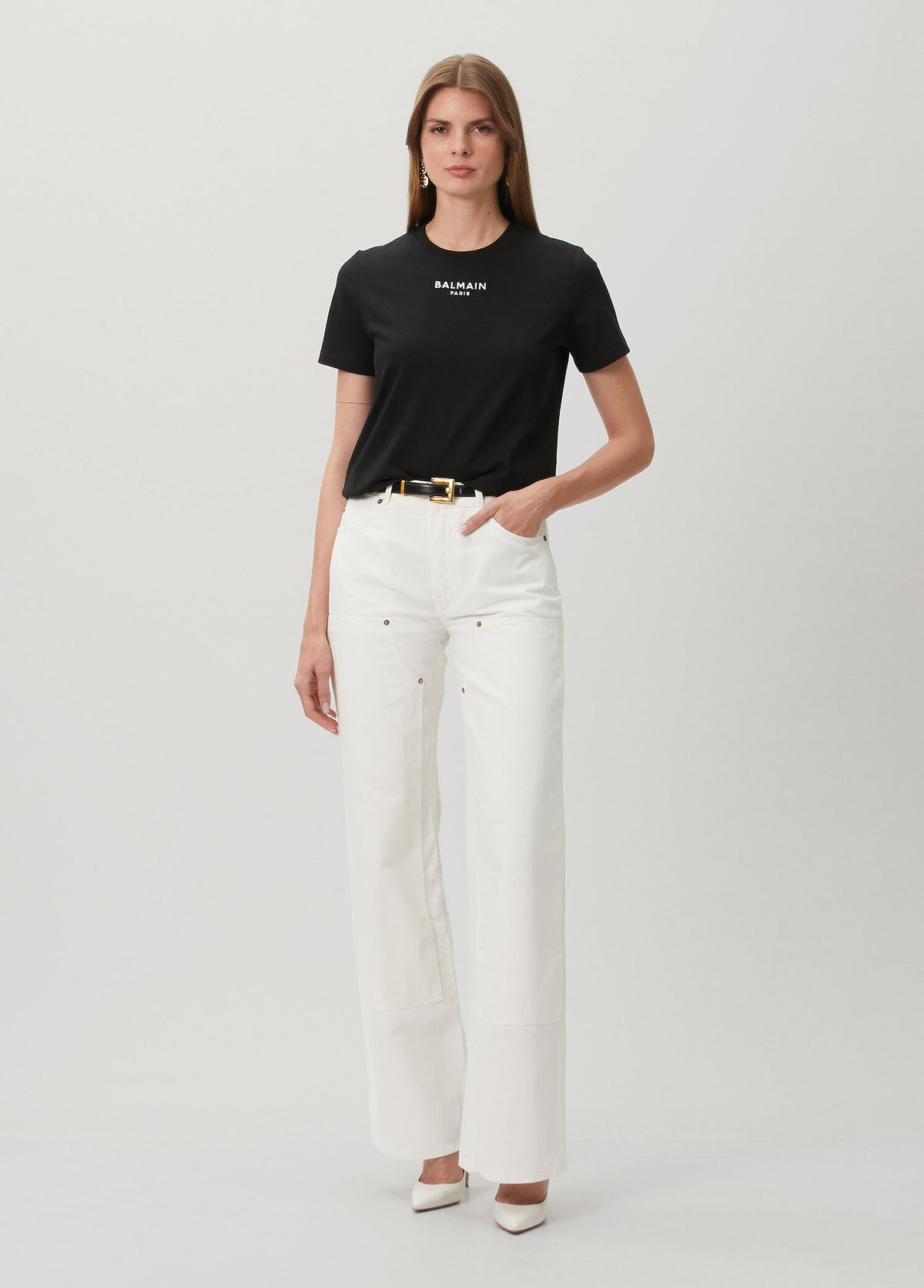 BALMAIN BALMAIN PARIS EMB JERSEY CLASS - BEYMEN